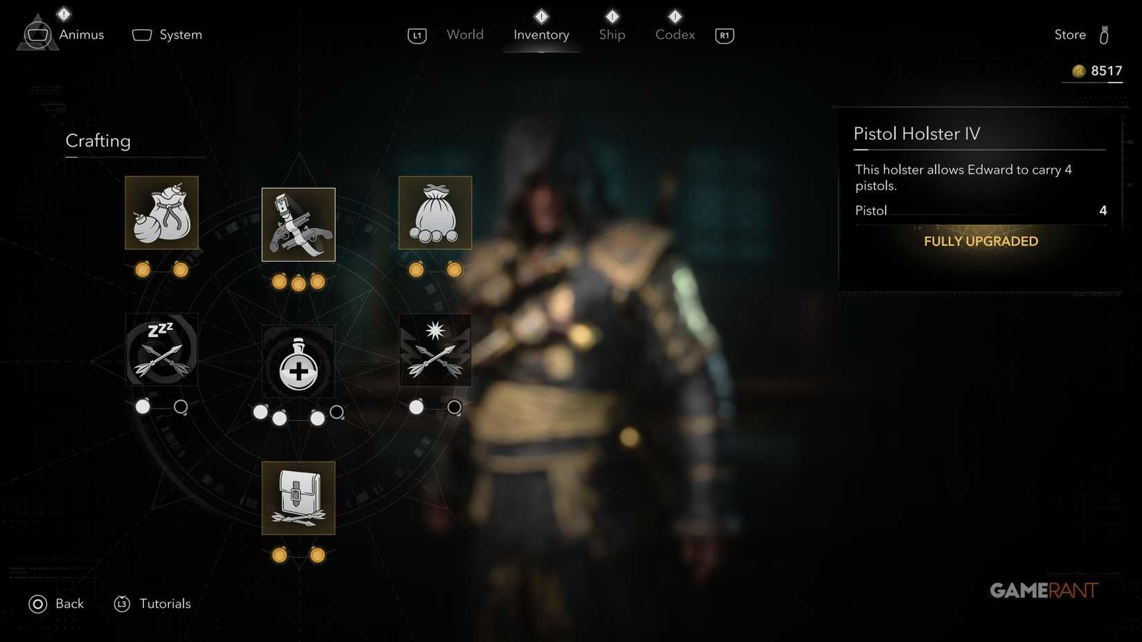 All Crafting Upgrades in AC Black Flag Resynced 1
