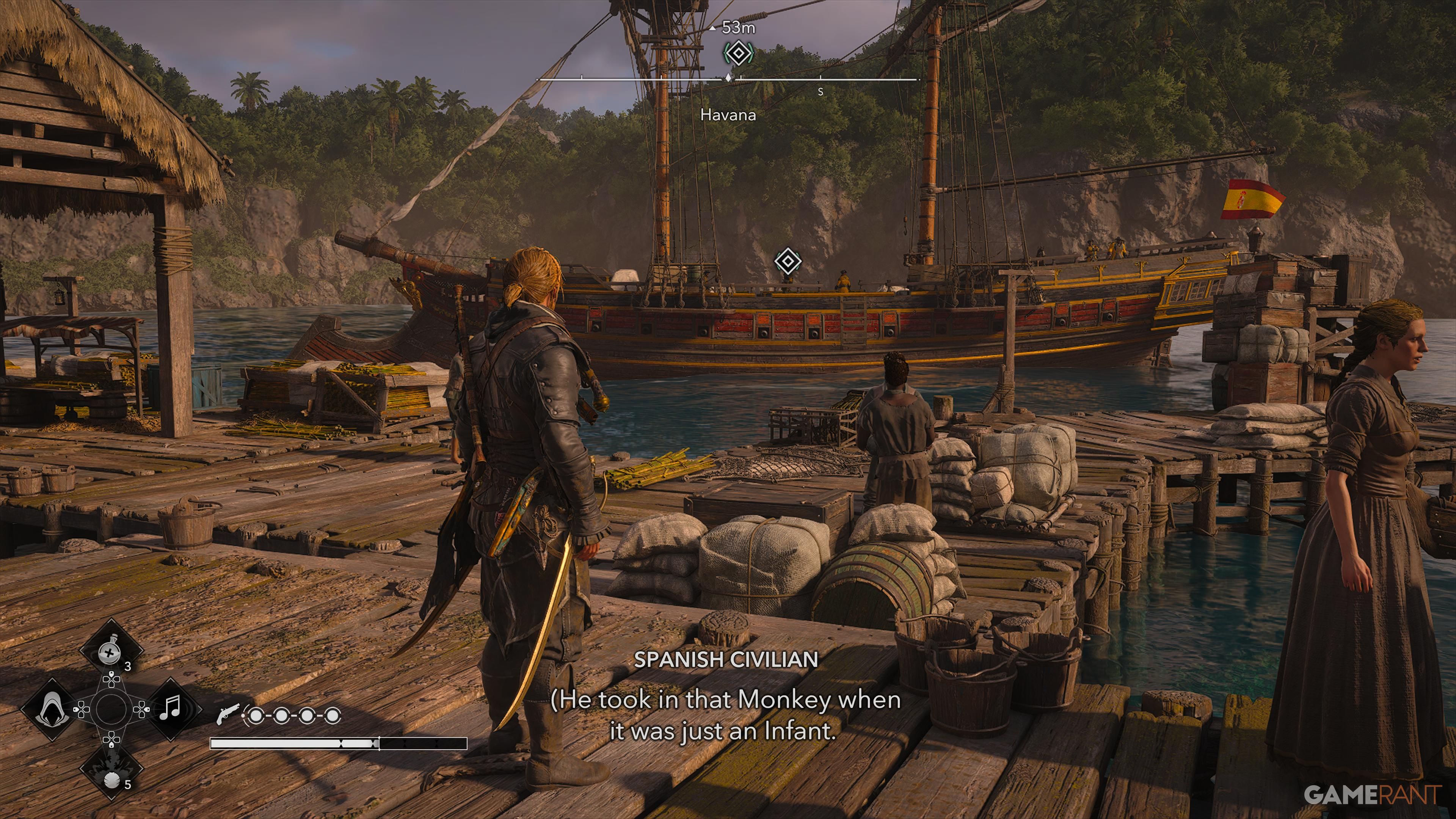All Friendly Animal Locations in AC Black Flag Resynced 4