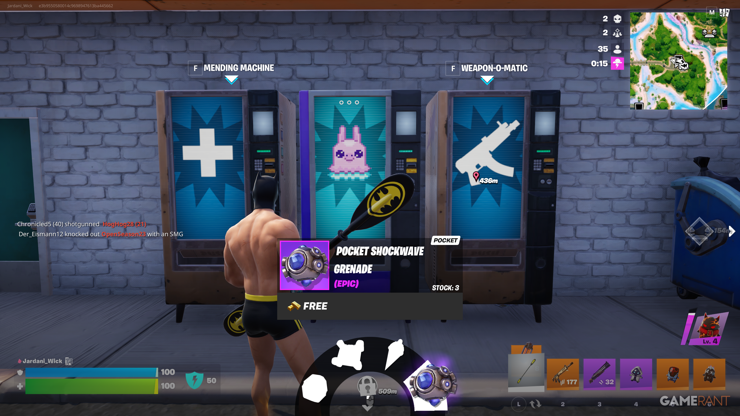 All Pocket Items & How to Get Them in Fortnite