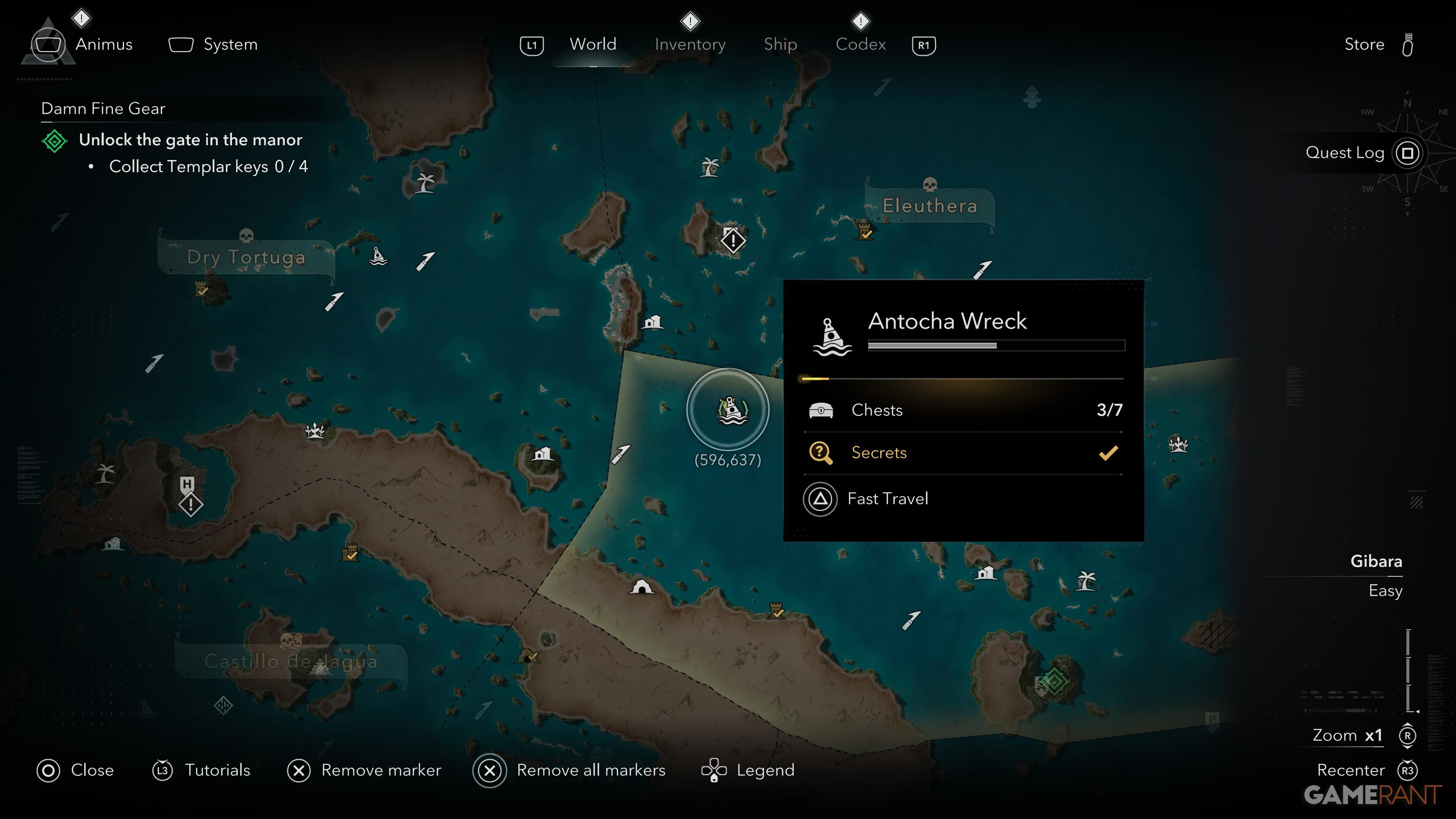 All Ultimate Plan Locations in AC Black Flag Resynced 17