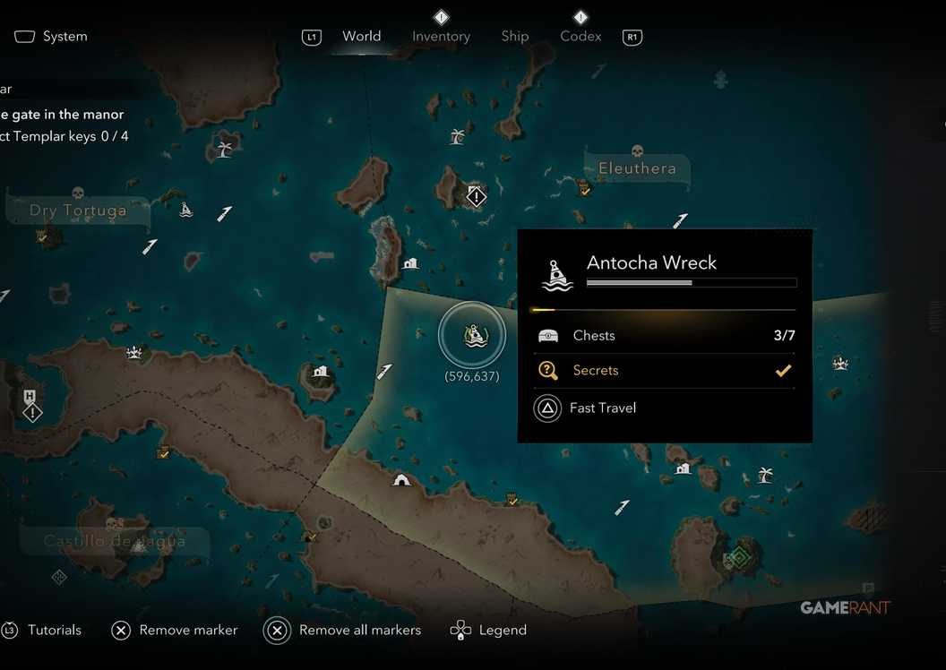 All Ultimate Plan Locations in AC Black Flag Resynced 17