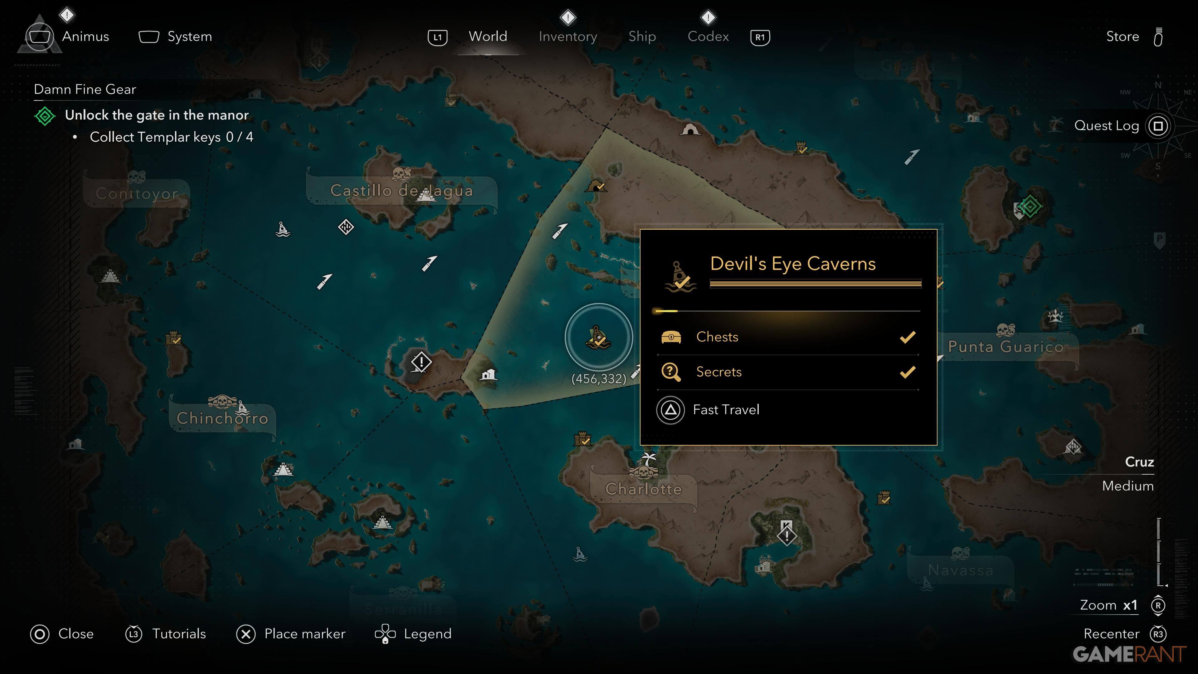 All Ultimate Plan Locations in AC Black Flag Resynced 20