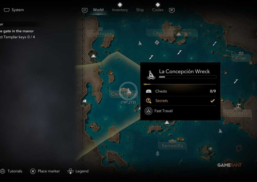 All Ultimate Plan Locations in AC Black Flag Resynced 26