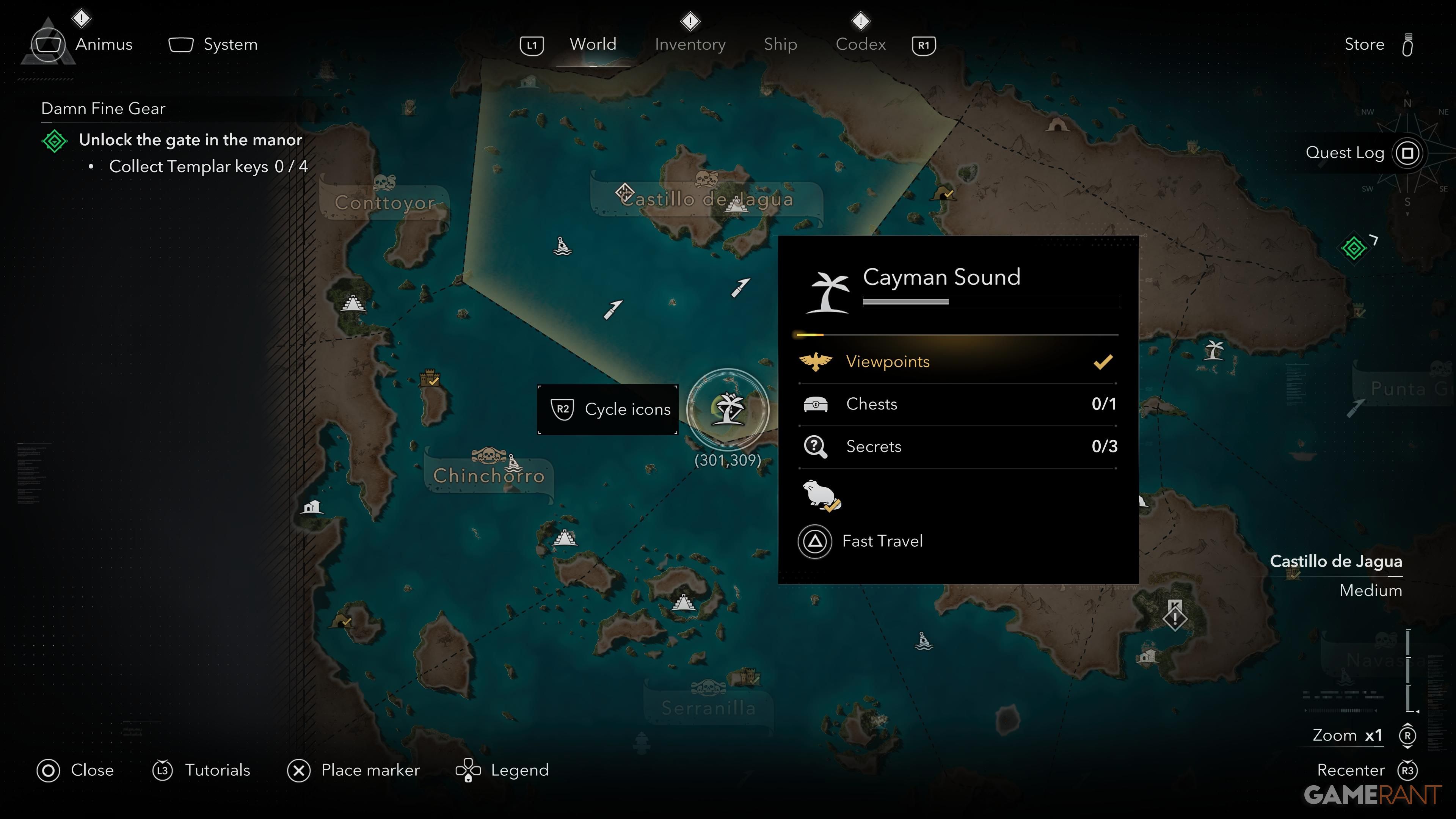 All Ultimate Plan Locations in AC Black Flag Resynced 32