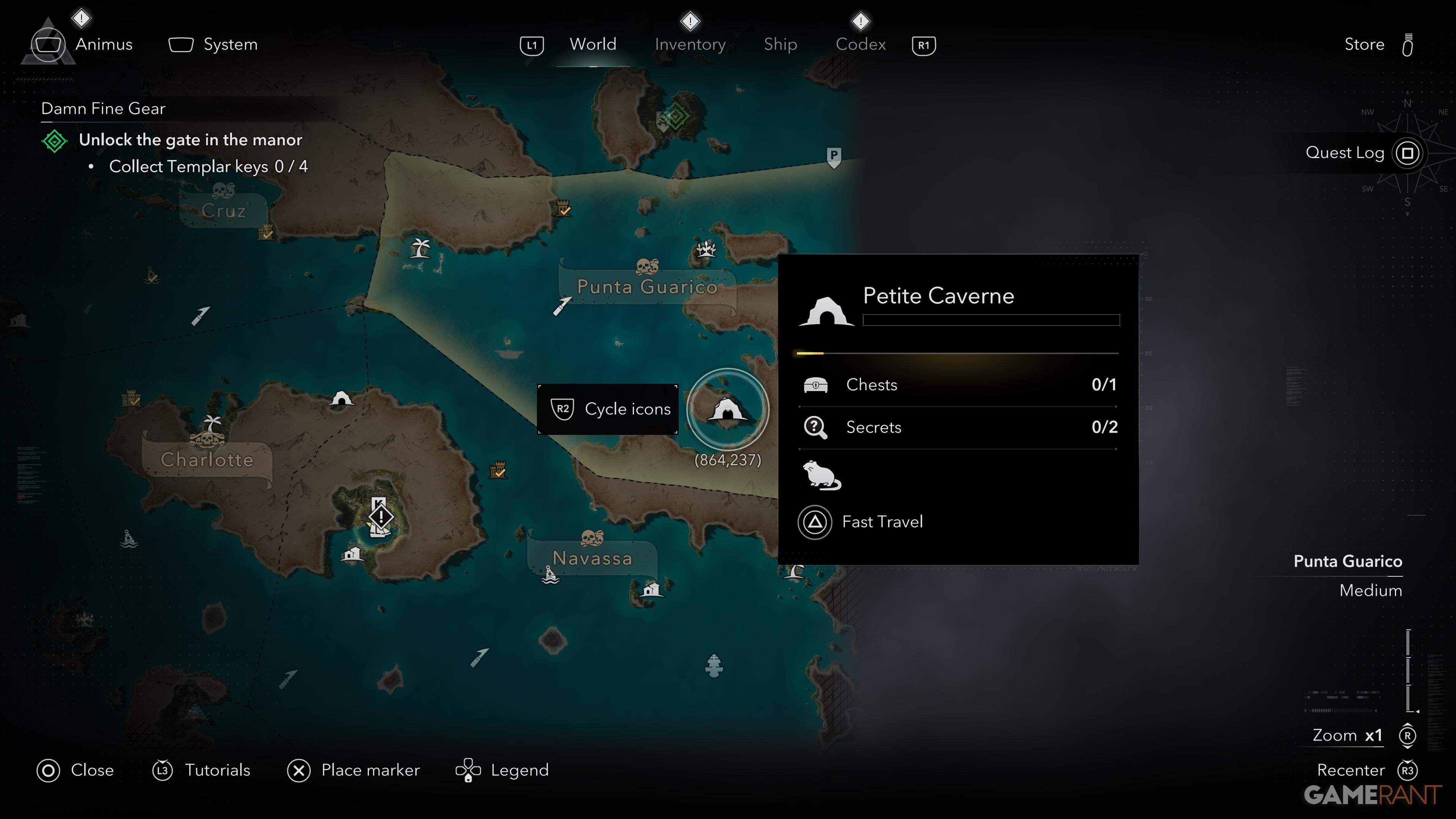 All Ultimate Plan Locations in AC Black Flag Resynced 36