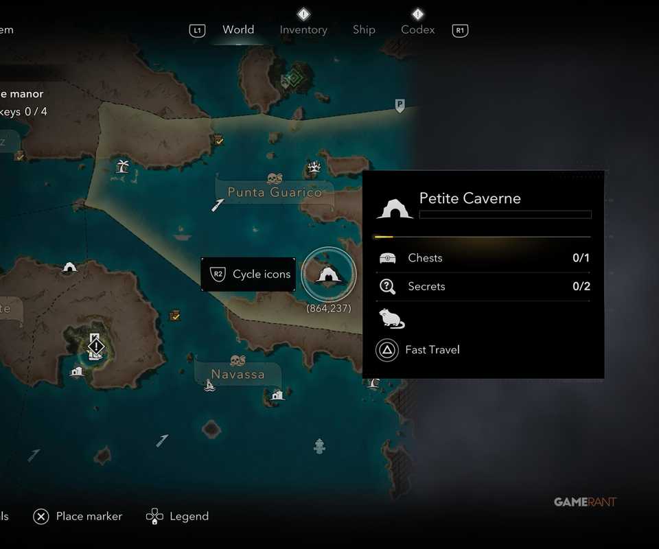All Ultimate Plan Locations in AC Black Flag Resynced 36