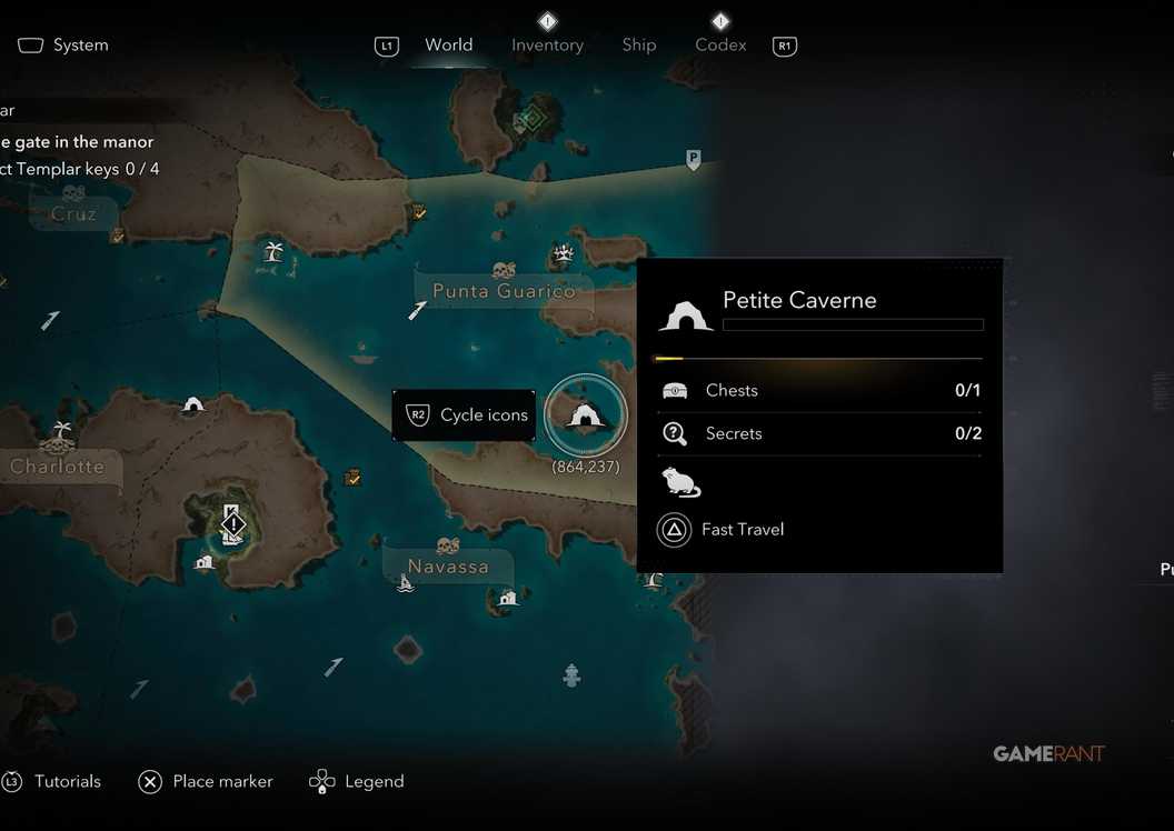 All Ultimate Plan Locations in AC Black Flag Resynced 36