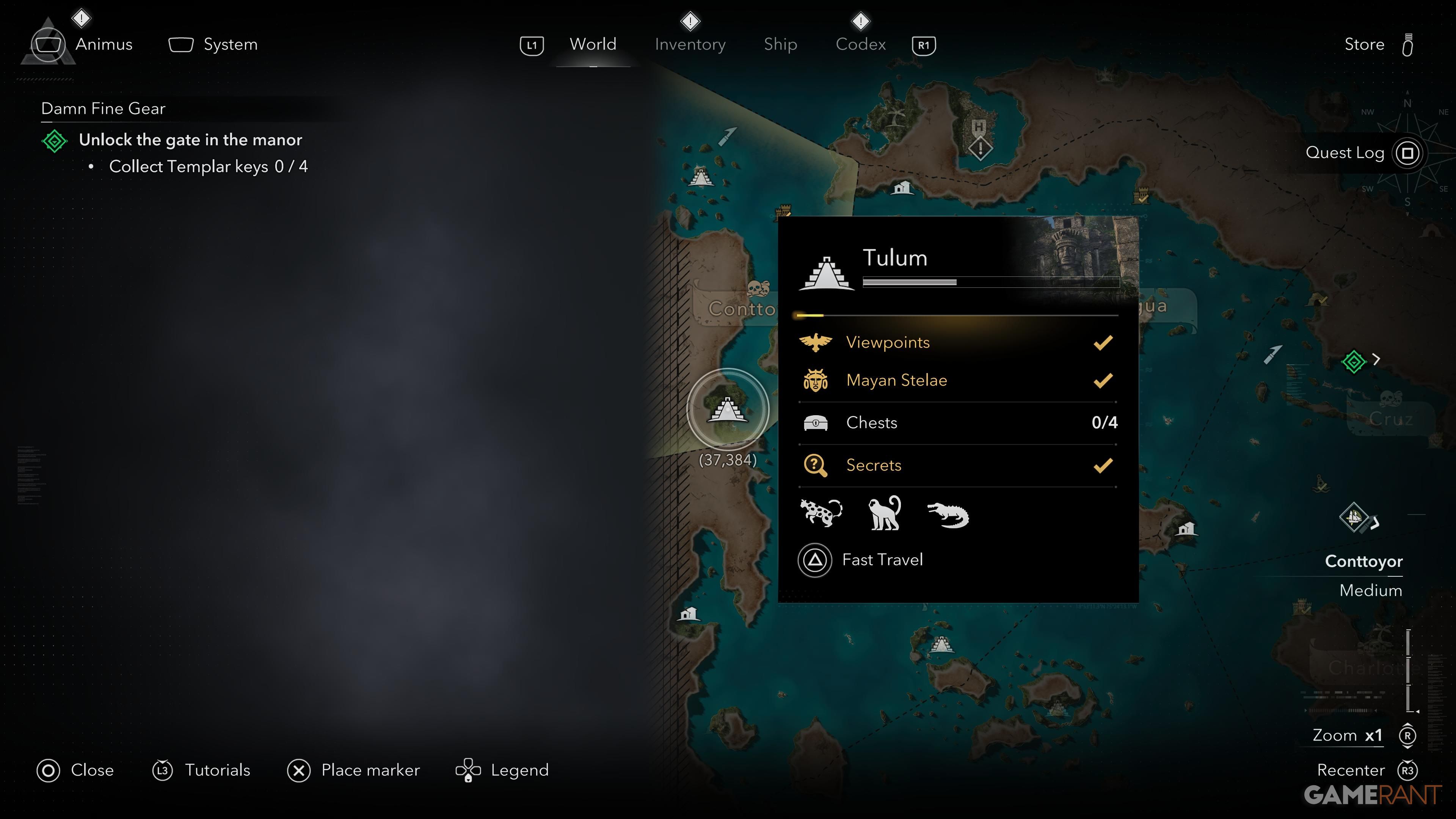 All Ultimate Plan Locations in AC Black Flag Resynced 42