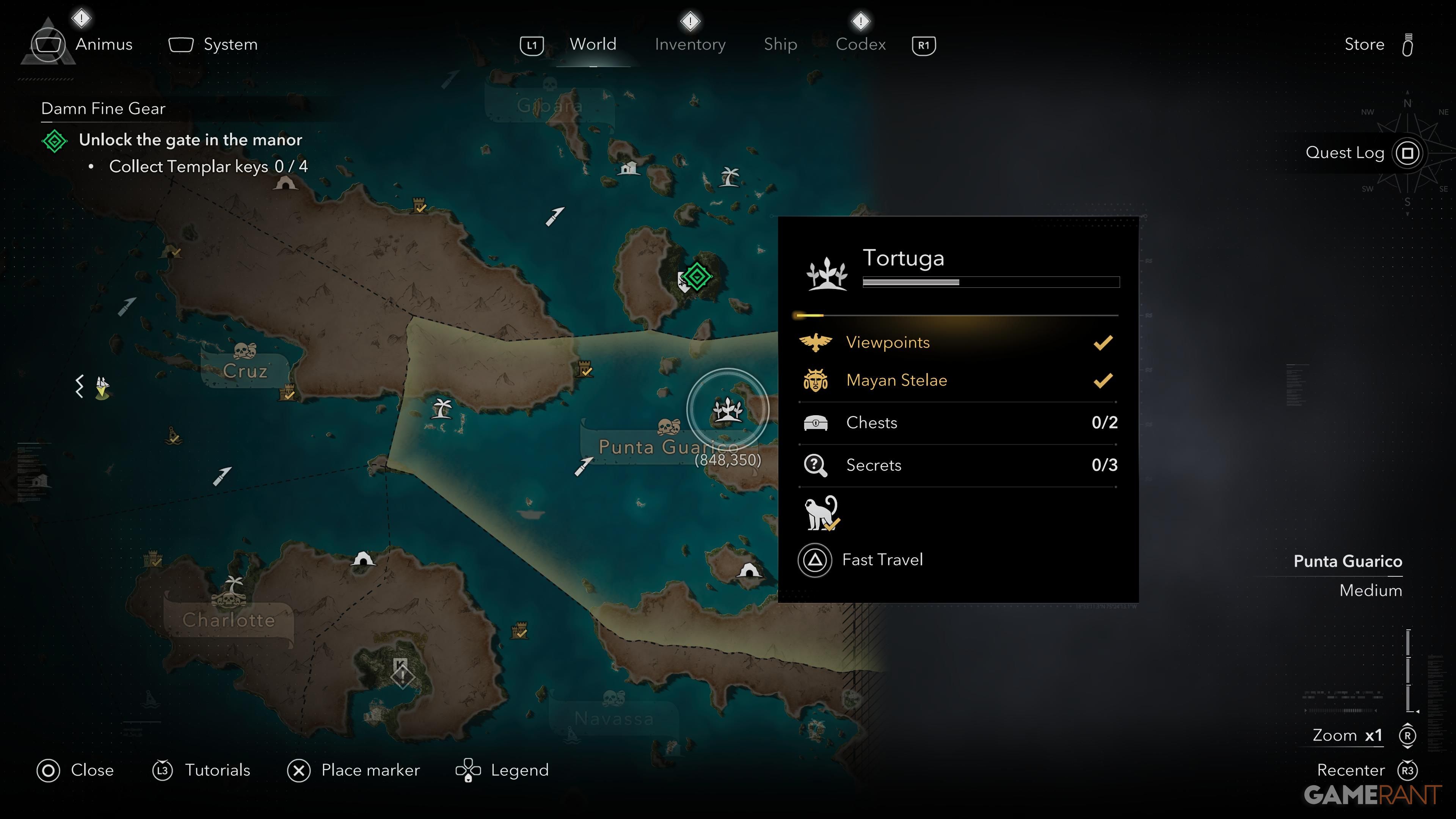 All Ultimate Plan Locations in AC Black Flag Resynced 45