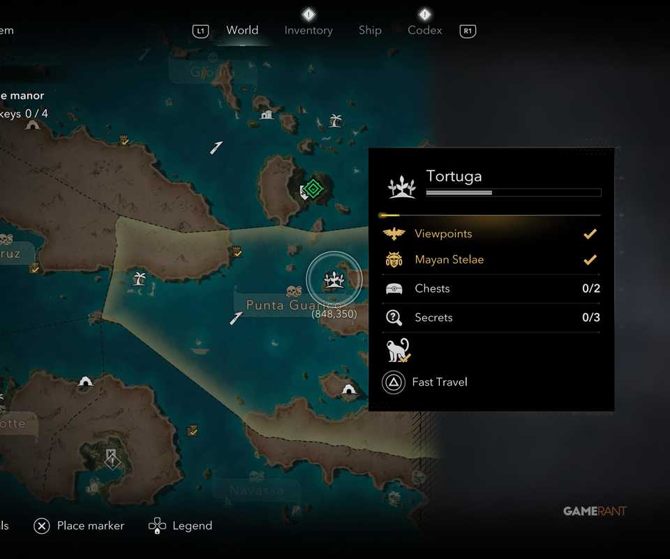 All Ultimate Plan Locations in AC Black Flag Resynced 45