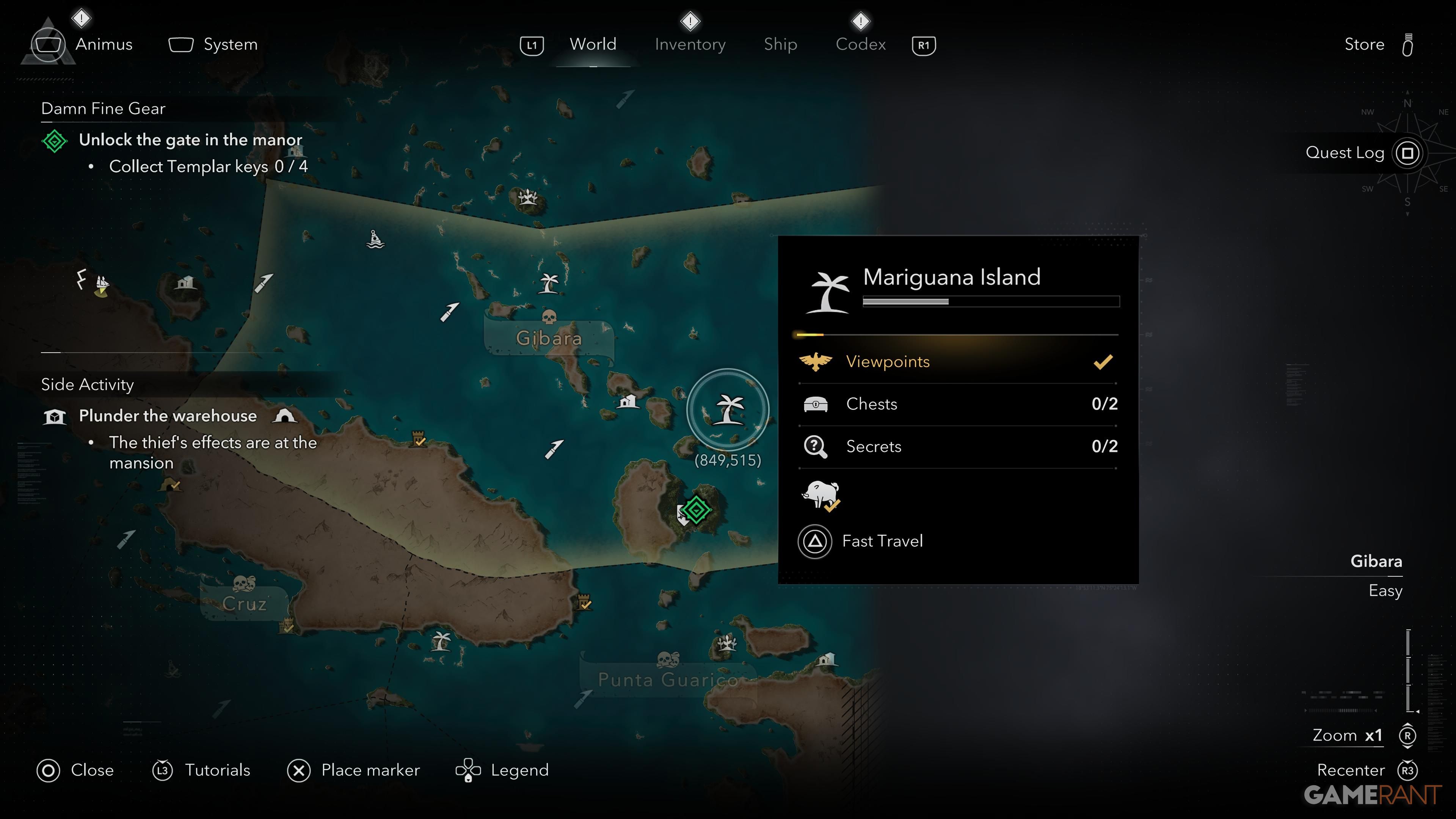 All Ultimate Plan Locations in AC Black Flag Resynced 52