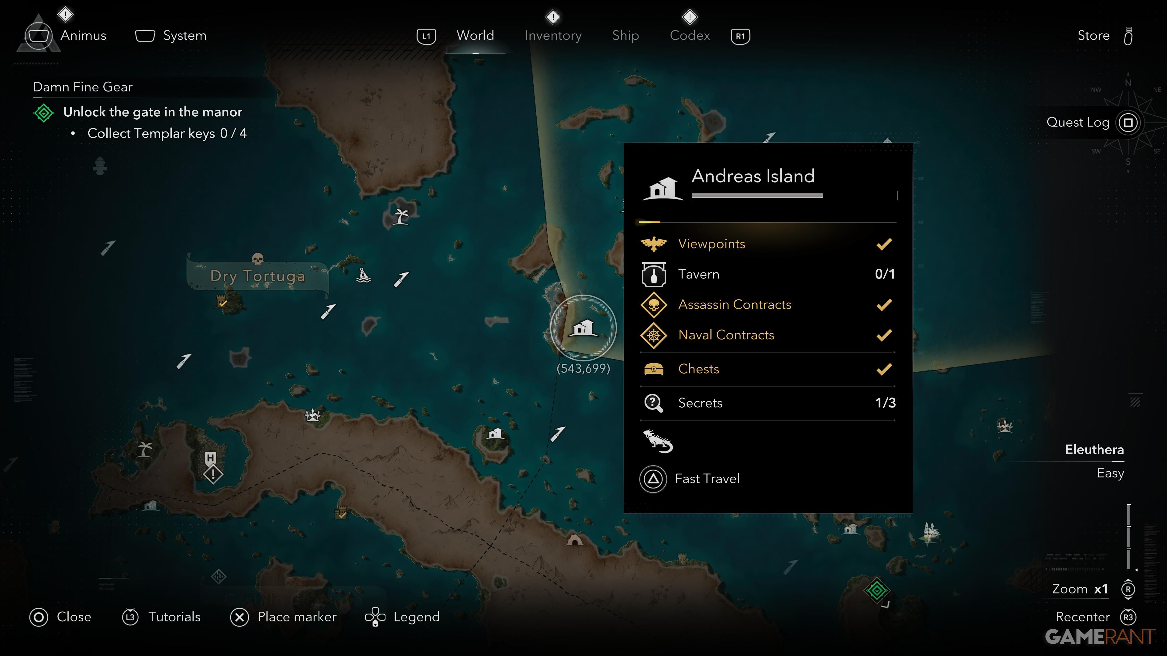 All Ultimate Plan Locations in AC Black Flag Resynced 56