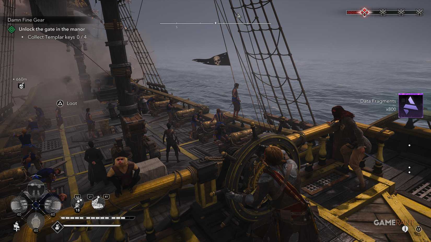 Anomalies in AC Black Flag Resynced 3