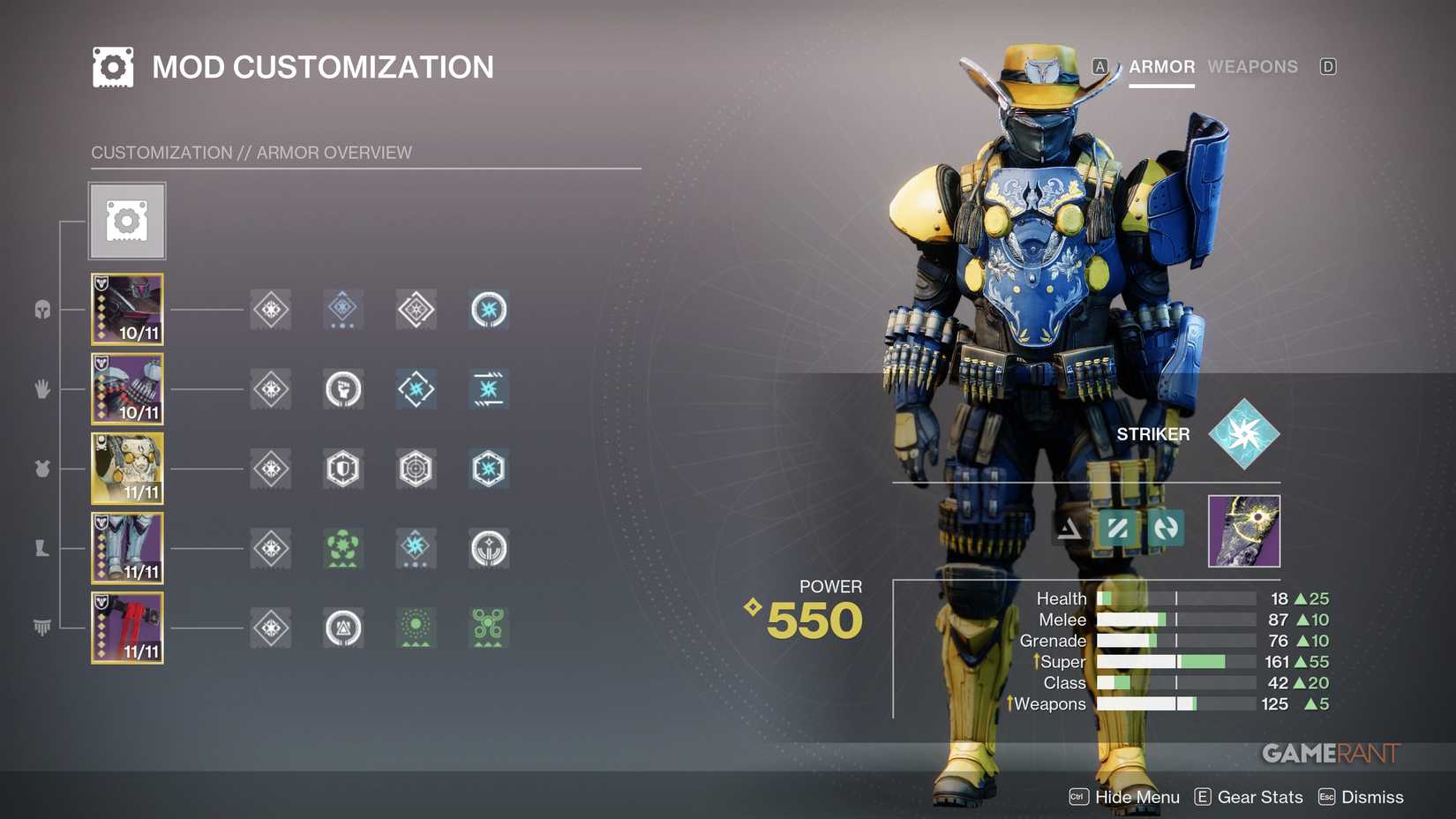 Armor Mods Setup