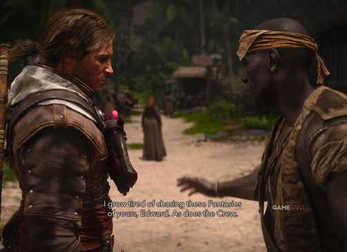 Assassin's Creed Black Flag Resynced Adewale Dialogue