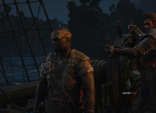 Assassin's Creed Black Flag Resynced Night Time Cutscene