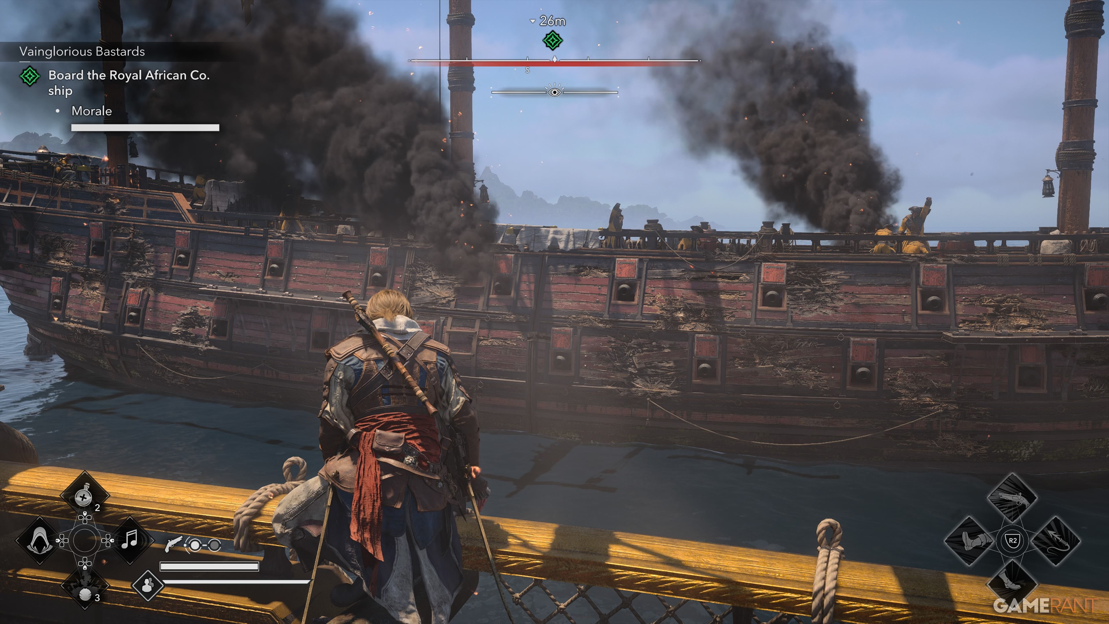 Assassin's Creed Black Flag Resynced Ship Boarding