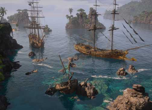 Assassin's Creed Black Flag Resynced Ship Vista