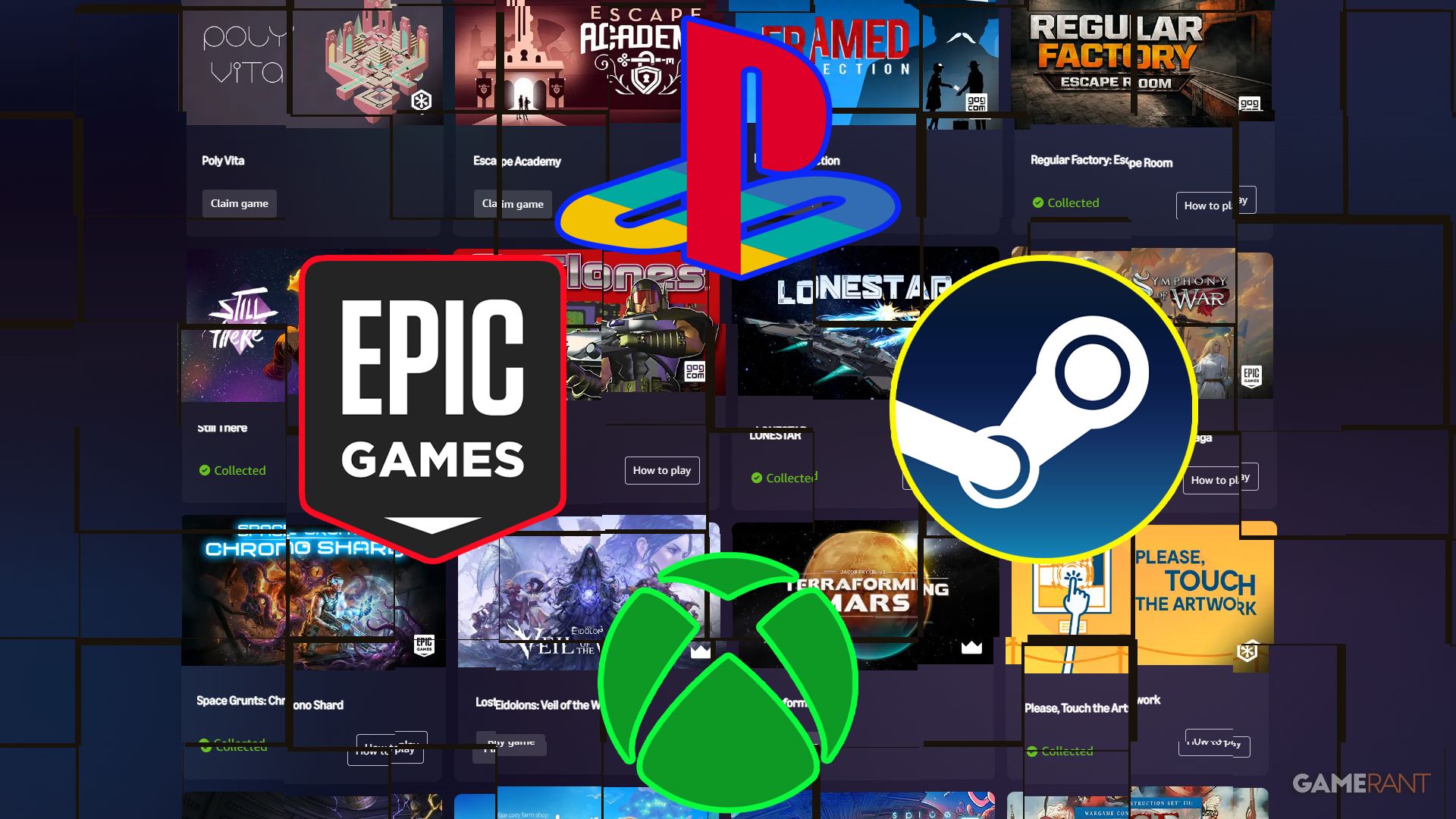 best free games to claim steam epic amazon prime playstation xbox