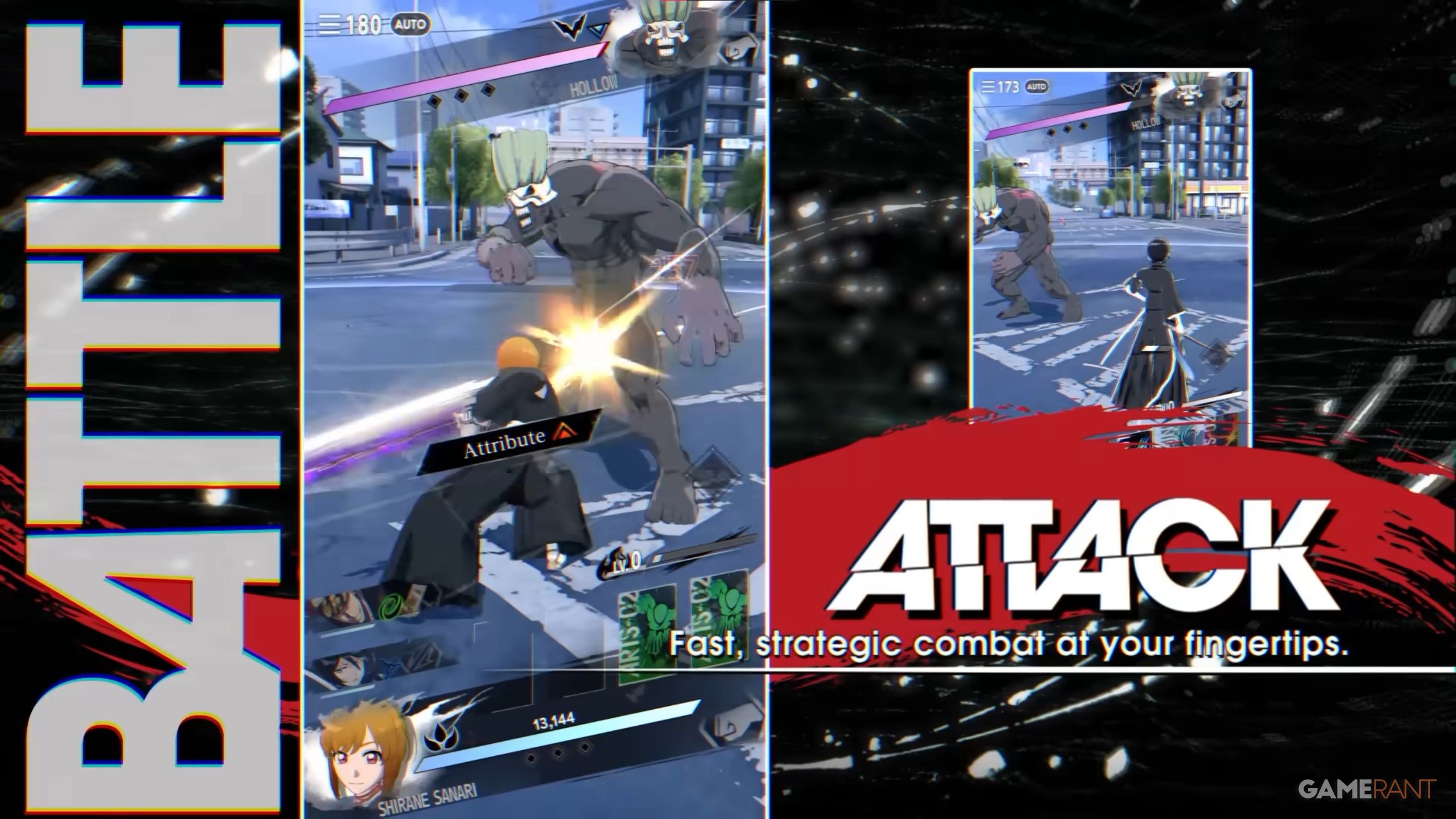 Bleach Mirrors High overview trailer still frame 3 attack fast strategic battle at hand promo screenshots collage