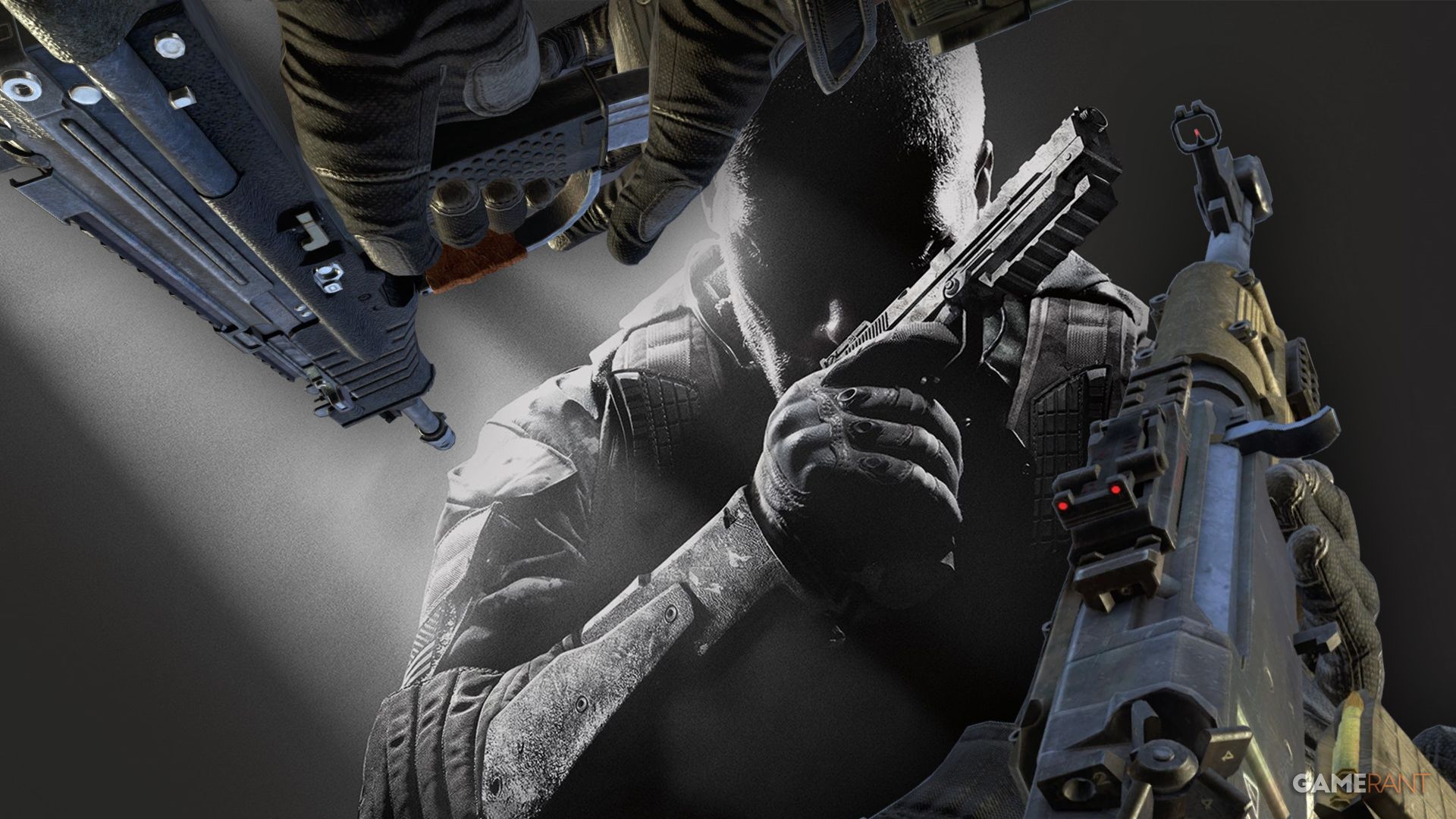 black ops 2 best guns above key art soldier