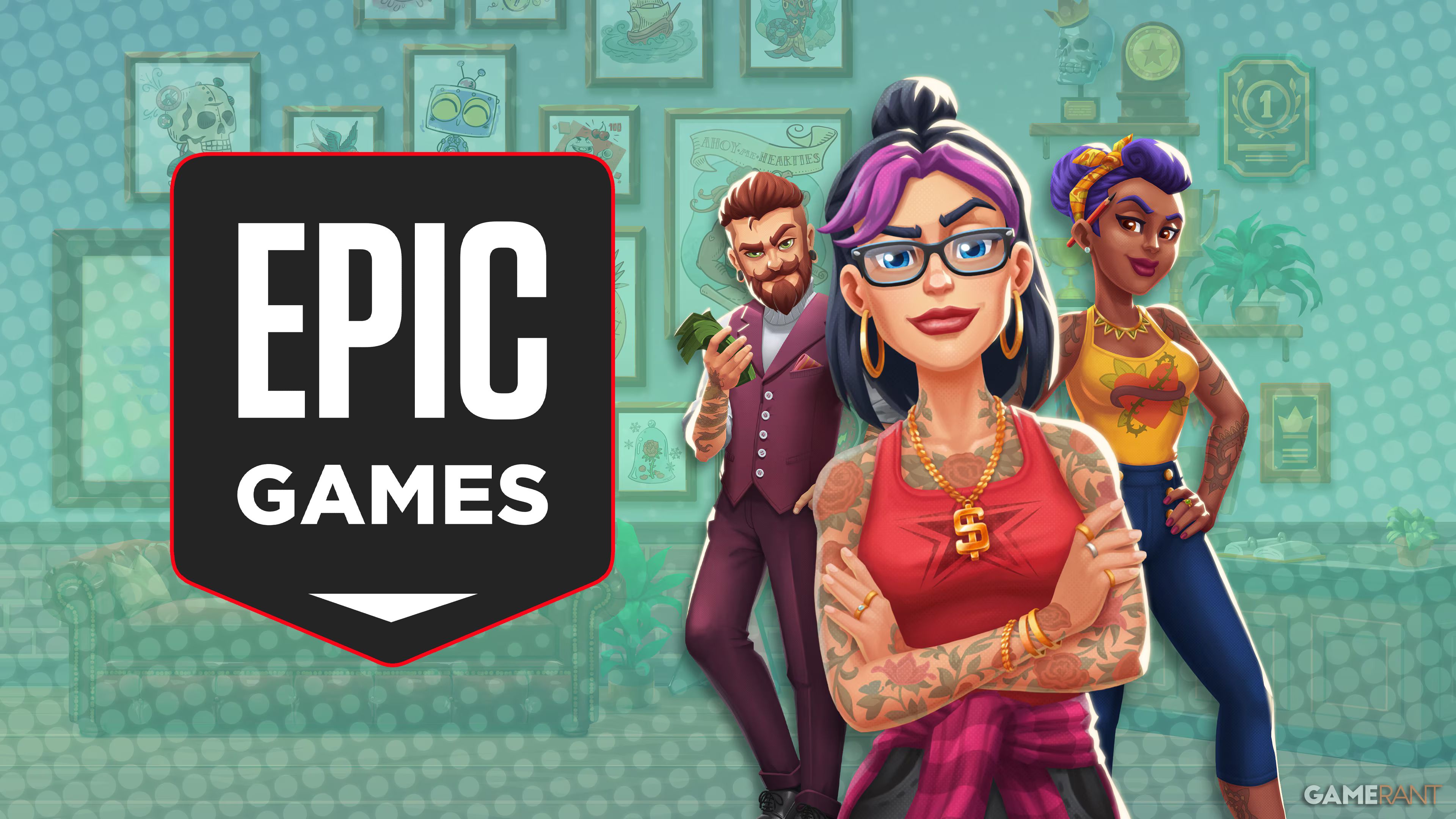 Epic Games Store free games july 9 tattoo tycoon