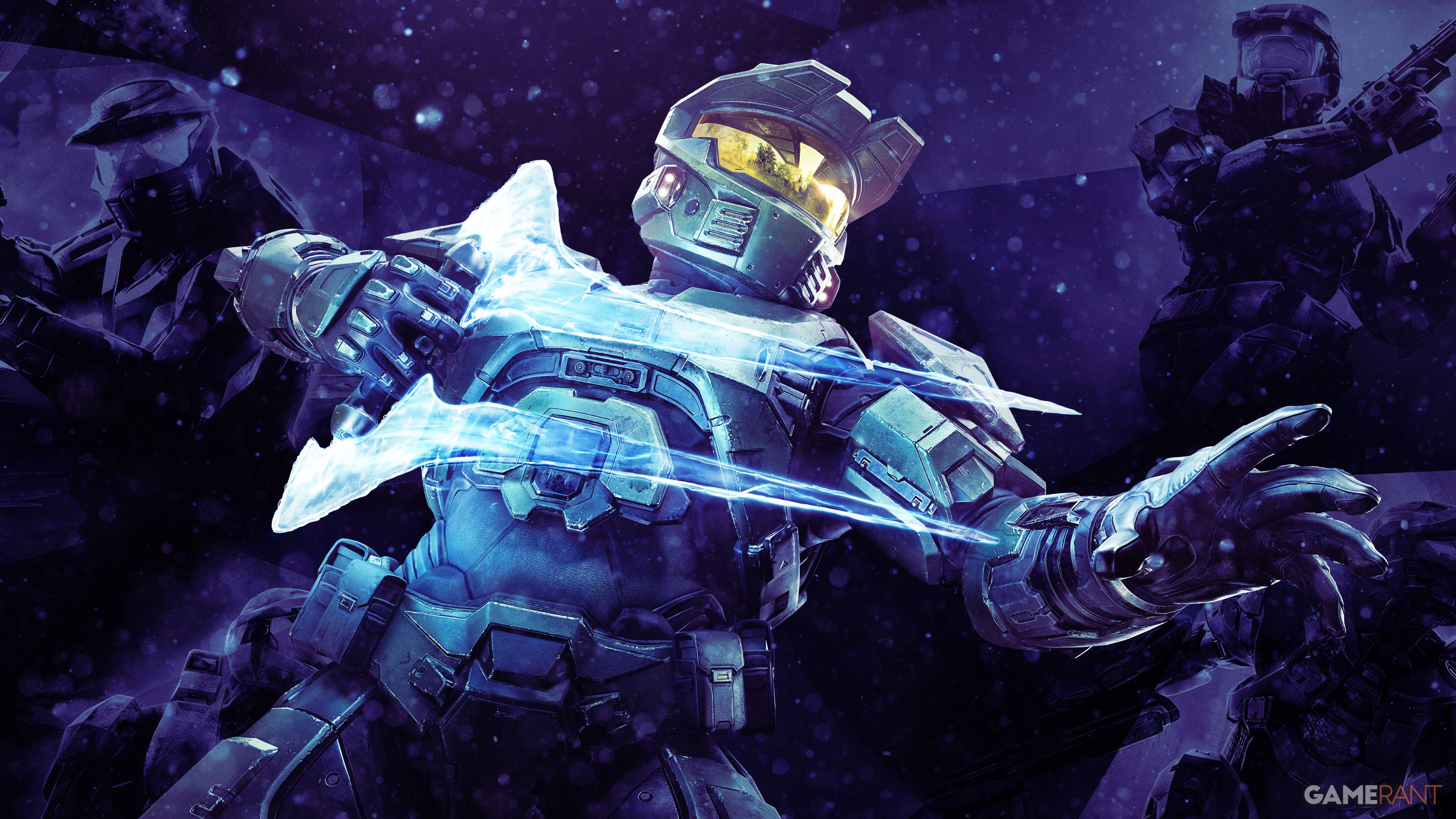 Master Chief with energy sword
