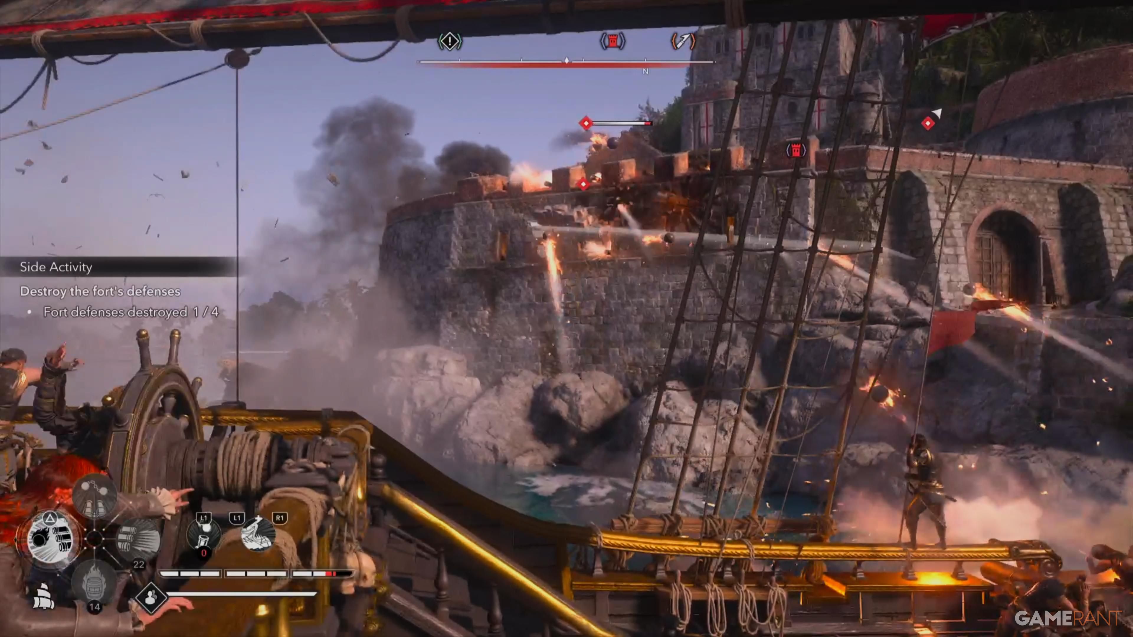 Hur man fångar forten i AC Black Flag Resynced 2