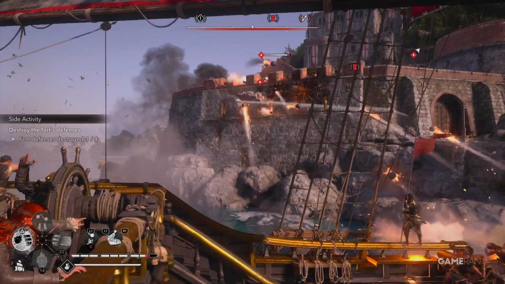 How to Capture Forts in AC Black Flag Resynced 2