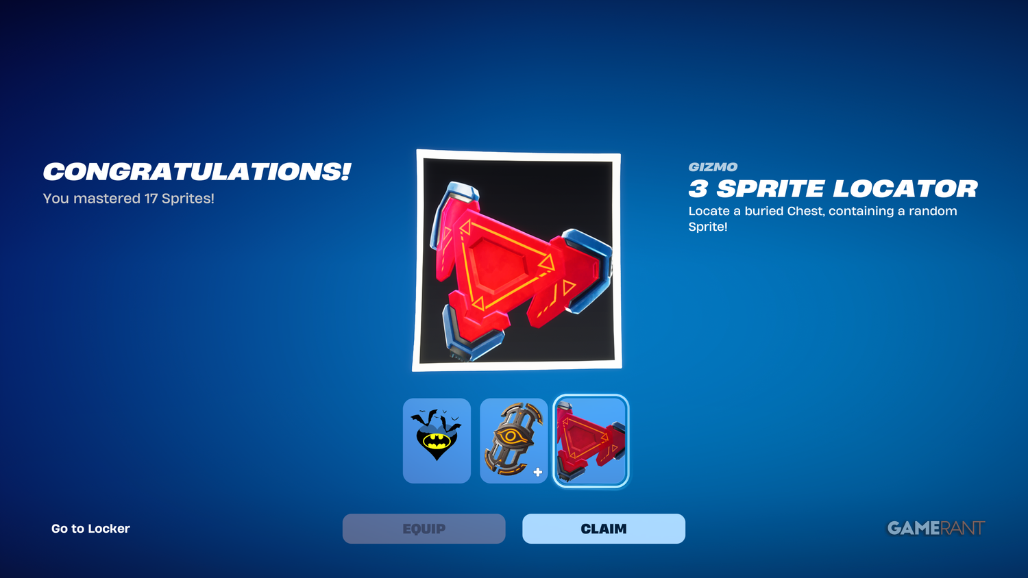 How to Get the Sprite Locator in Fortnite