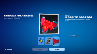 How to Get the Sprite Locator in Fortnite
