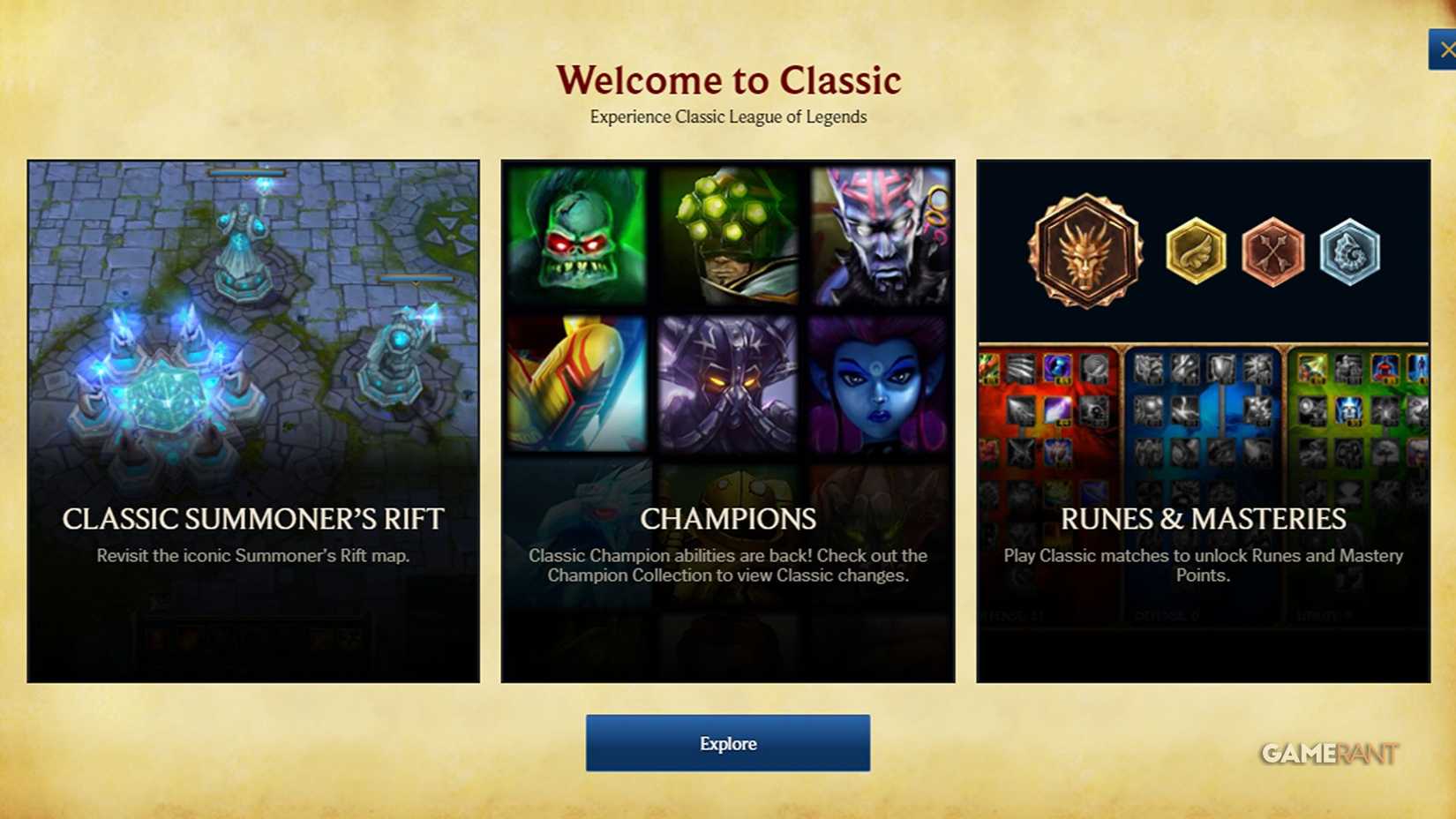 All Champions In League Classic