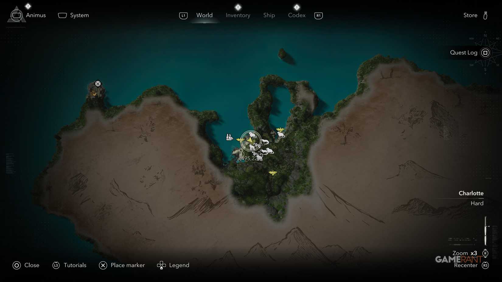 Long Bay Hanging Bodies Locations in AC Black Flag Resynced 2