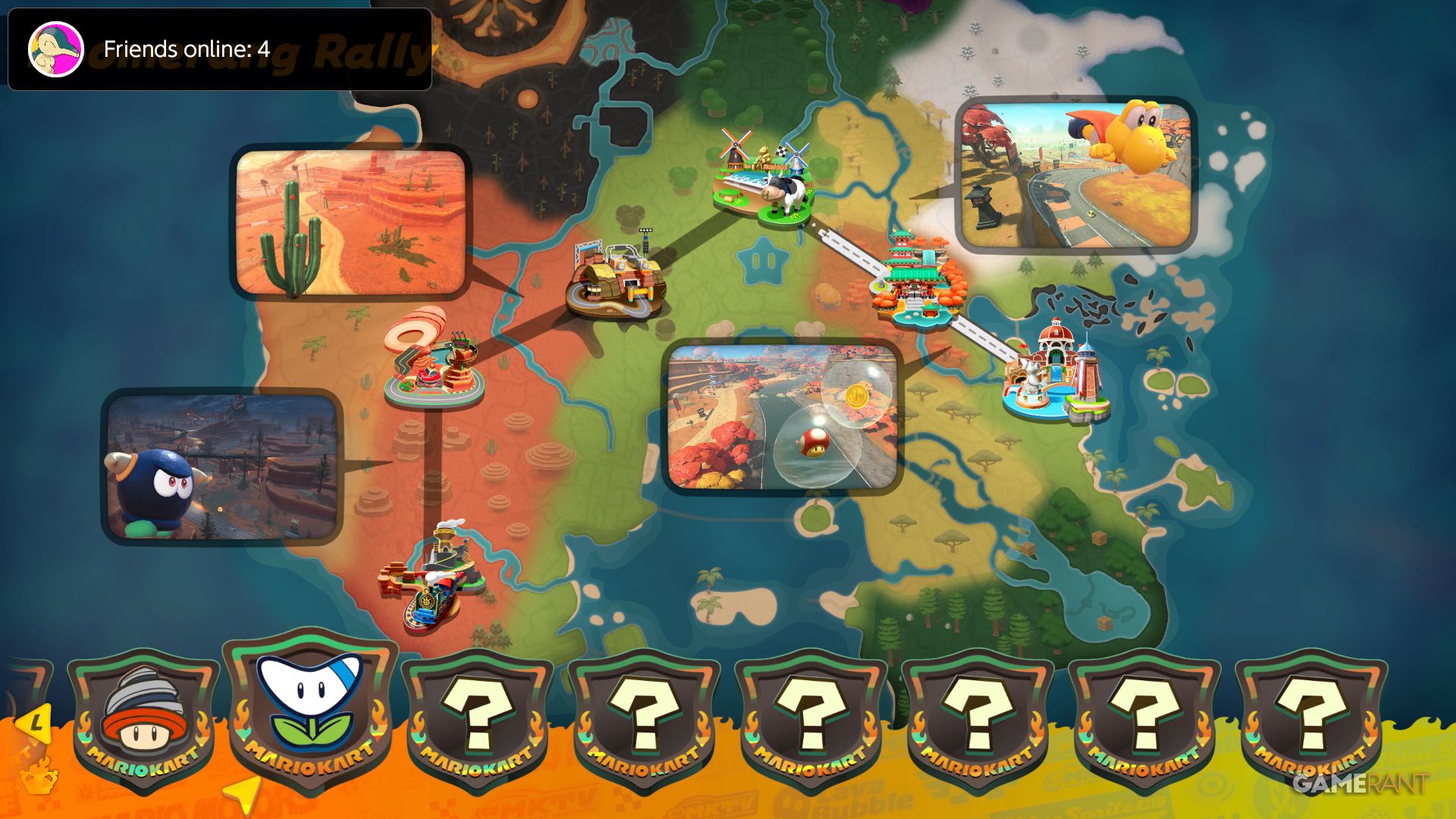 Mario Kart World New Knockout Tour Rallies