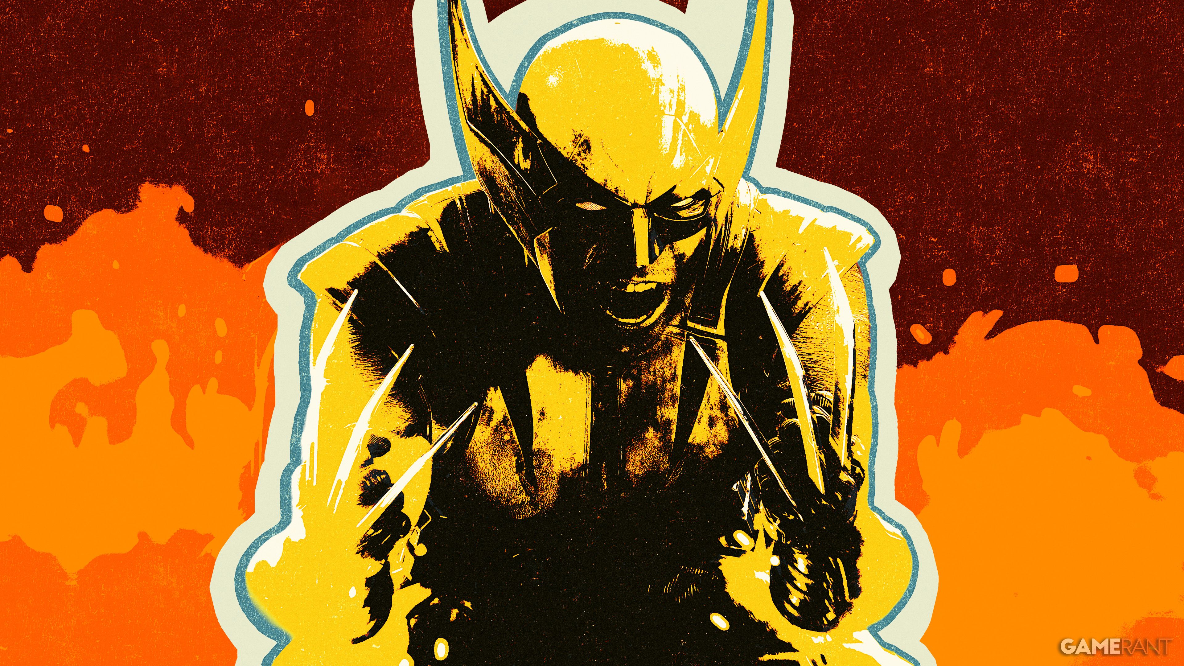 Logan with his claws out