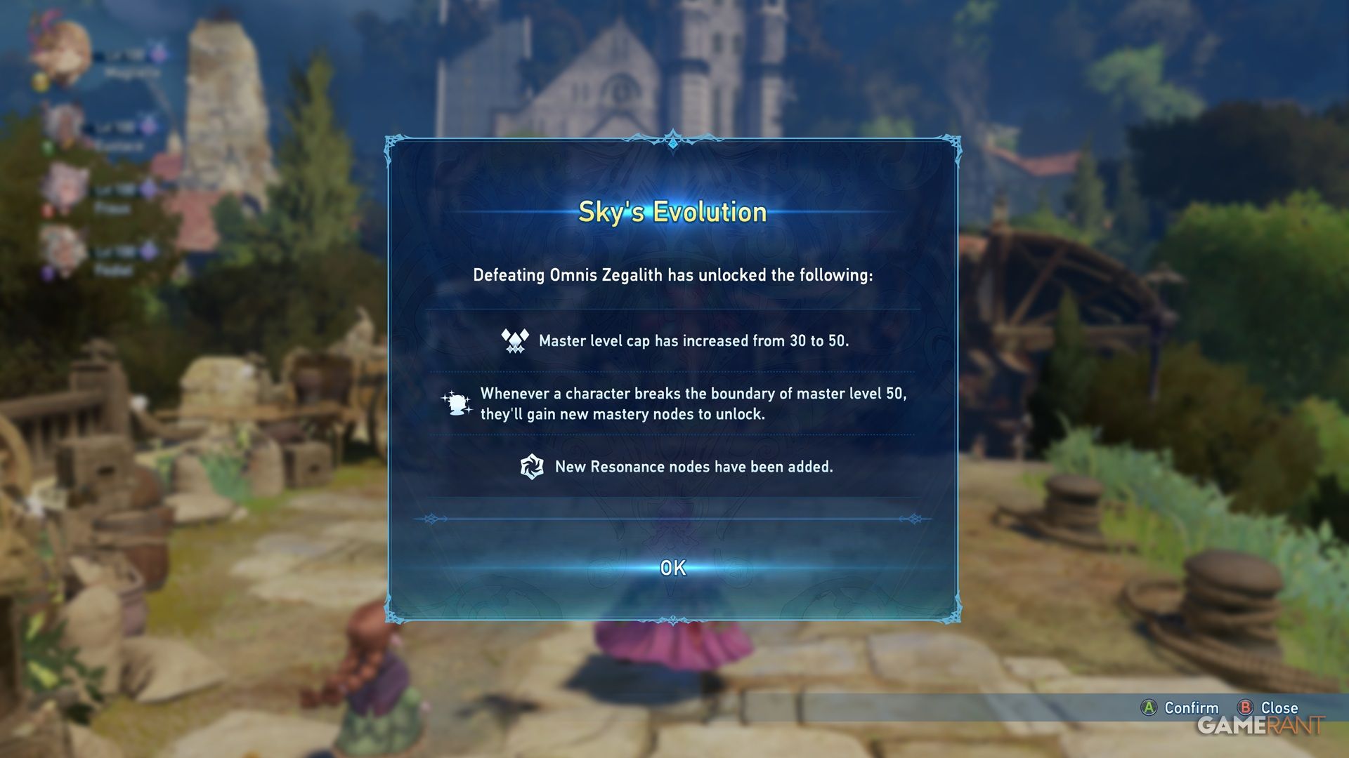 Master Trait Level 50 Unlock