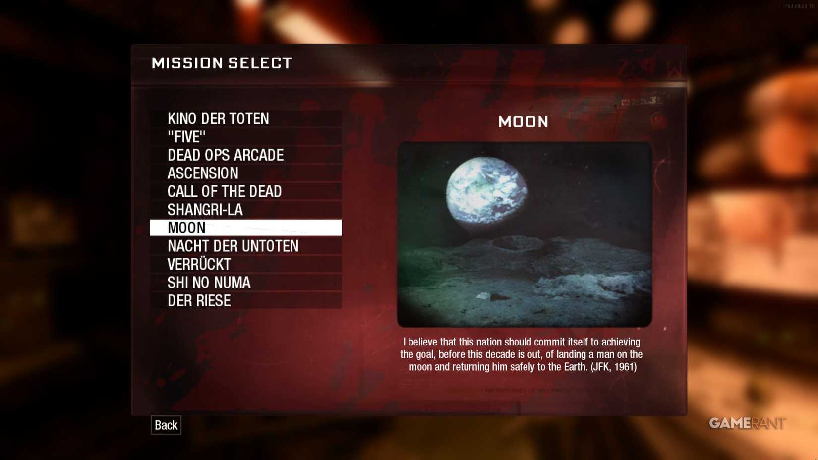 the moon