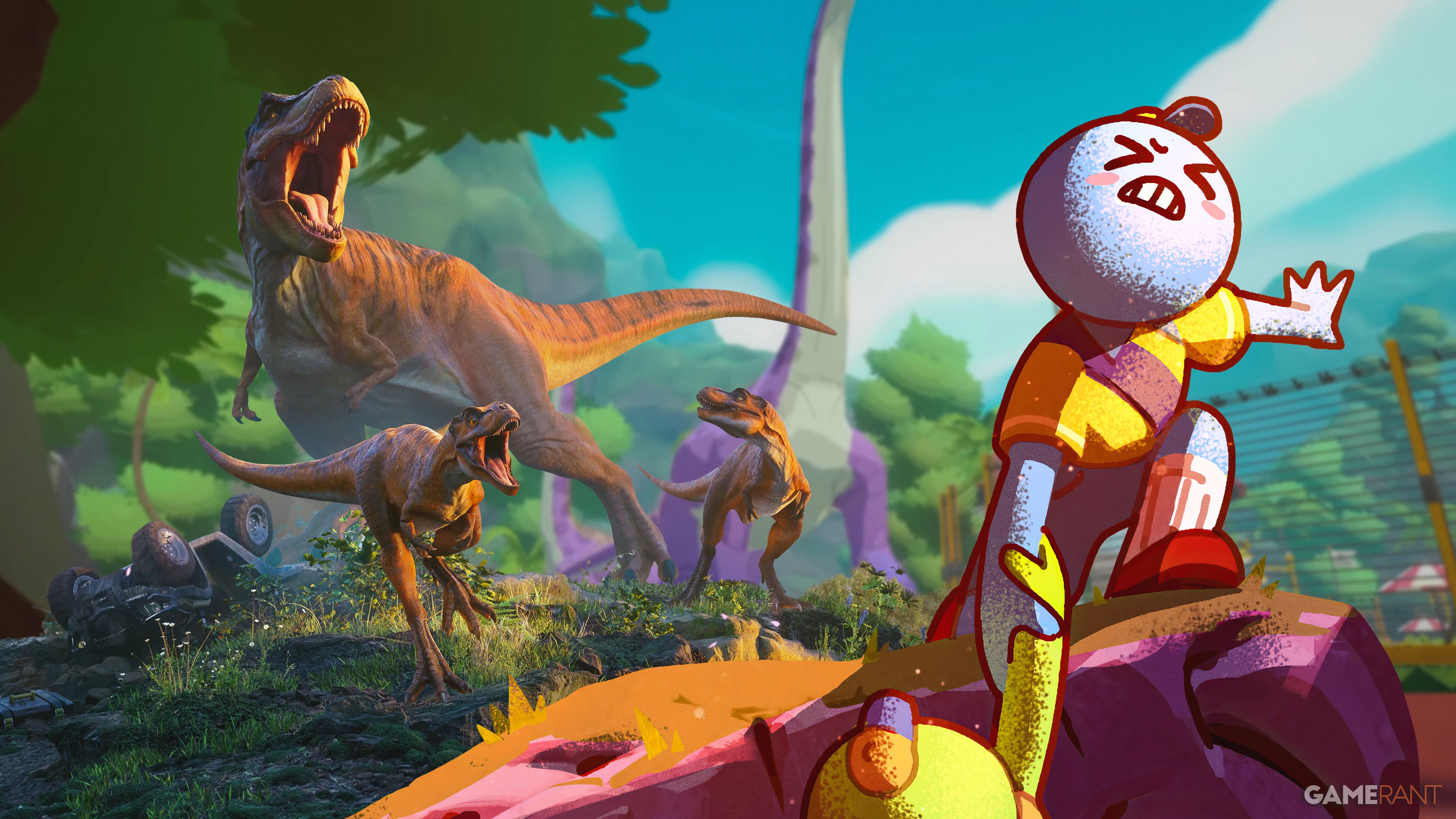 New Co-Op Game on Steam is Peak Meets Jurassic Park