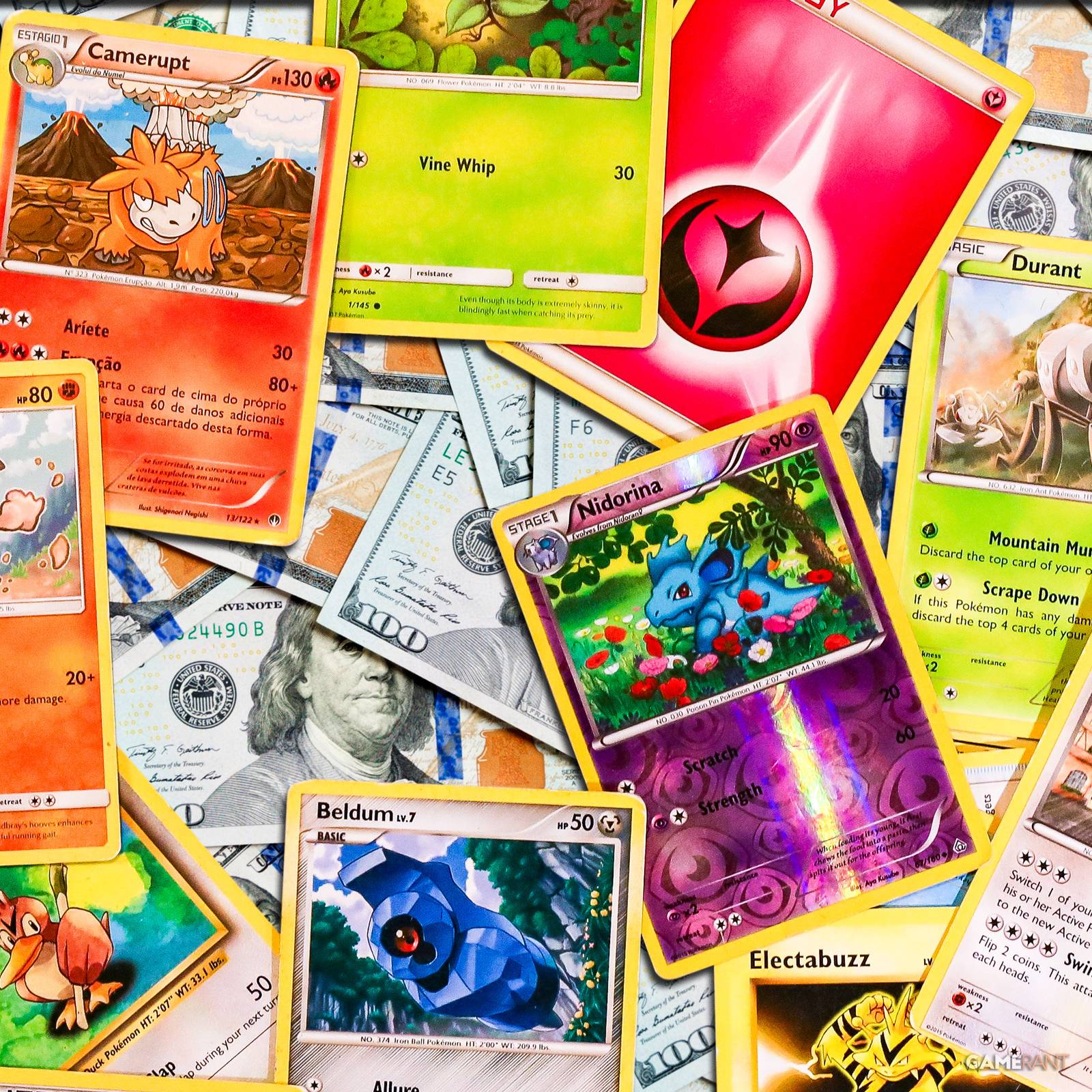 100 dollar pokemon cards Pokmon Card Lot with Legendary Ultra Rare Cards- Bundle with a LCC Deck Box Included : Toys & Games 100 Assorted Pokemon Trading Cards