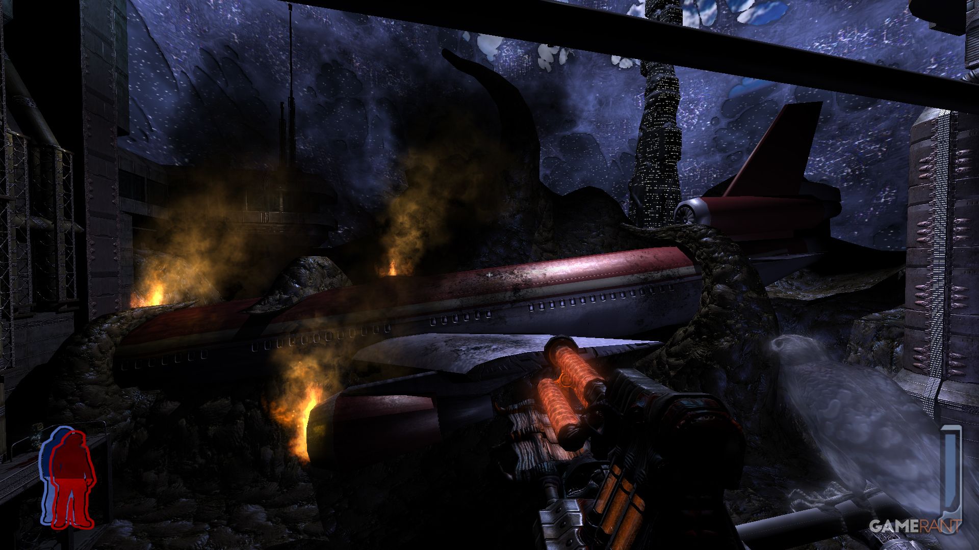 prey 2006 crashed ship
