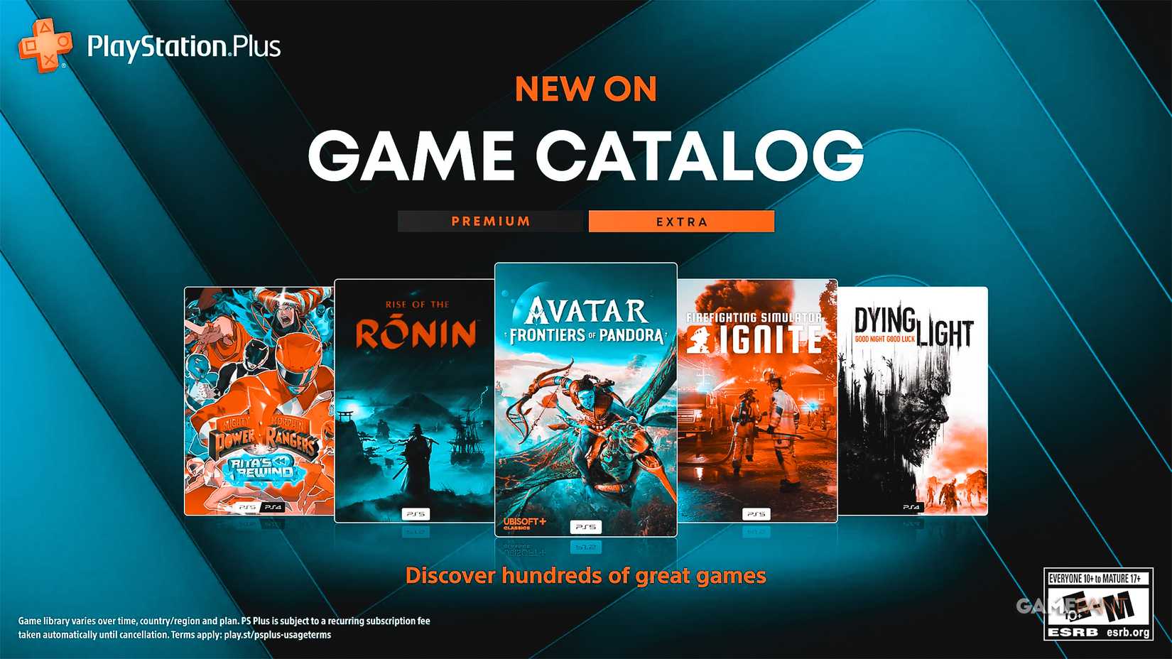 PS Plus July 2026 Game Catalog teal and orange qhd 2k edit