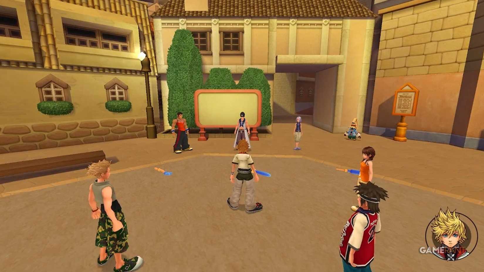 roxas choosing struggle weapon kh2 offense defense unusual