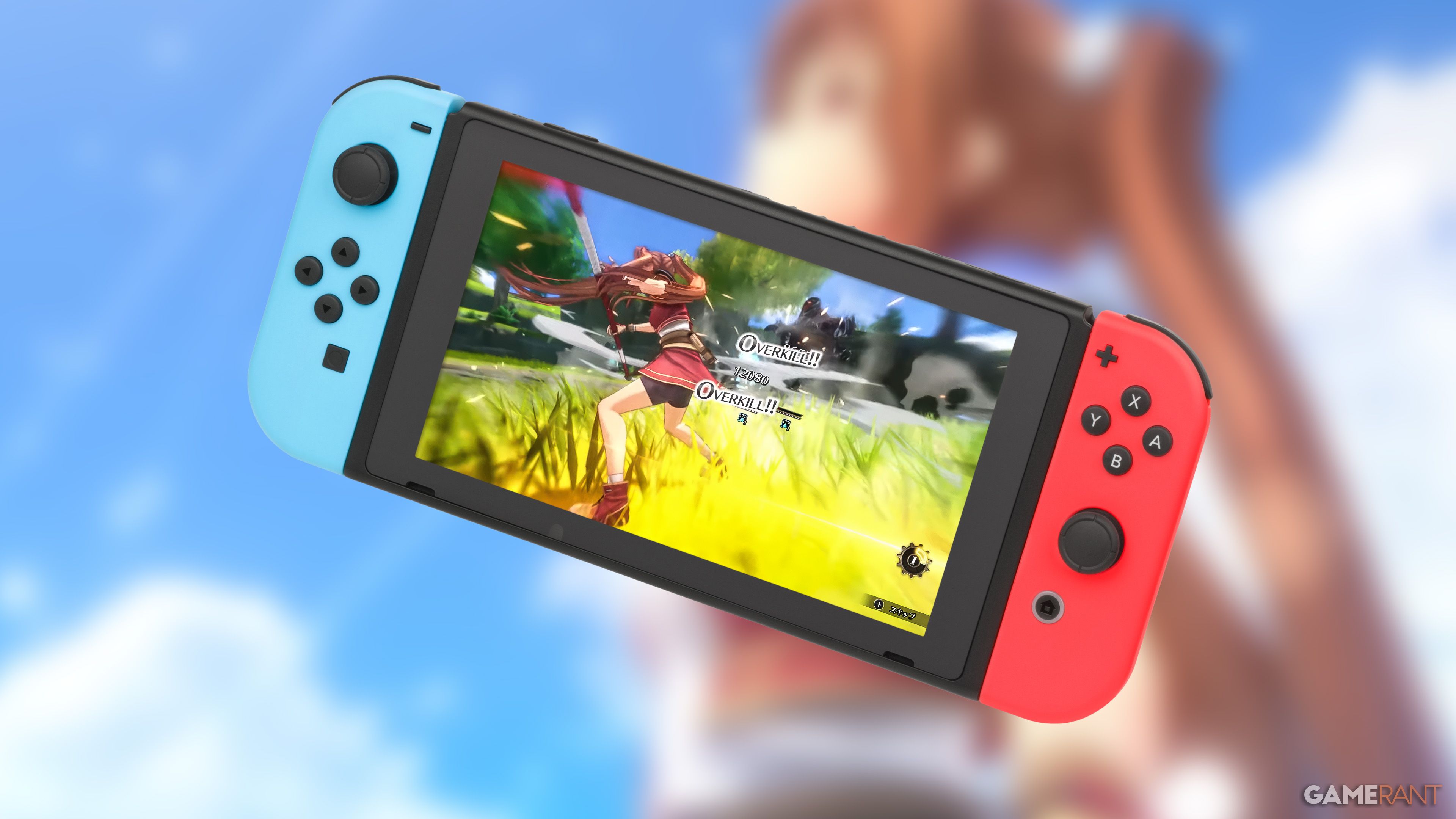 custom image featuring trails the 1st chapter running on a switch