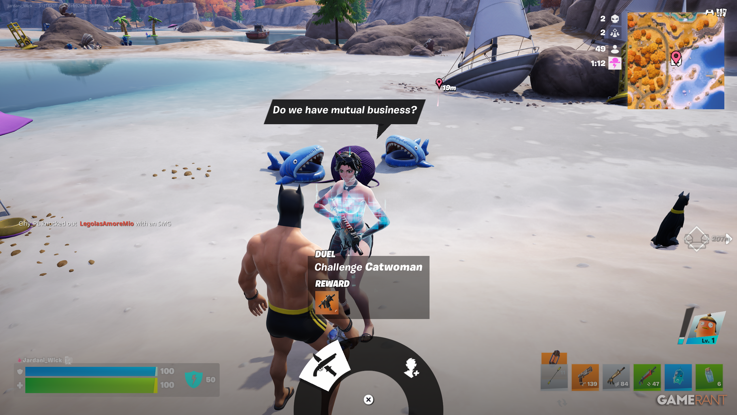 Where to Find Catwoman in Fortnite (2)