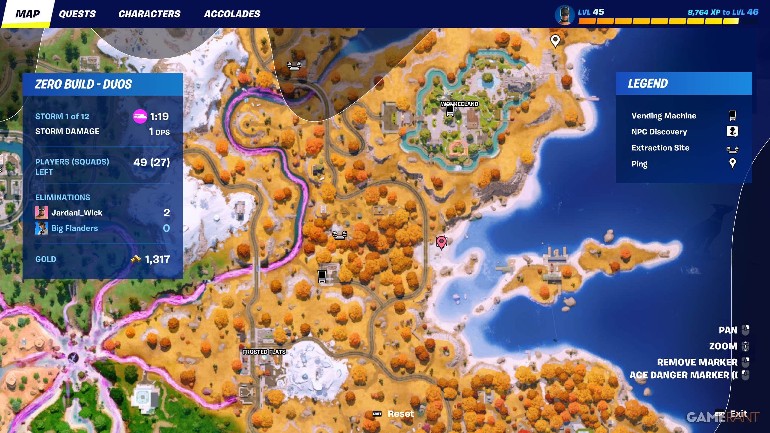 Where to Find Catwoman in Fortnite
