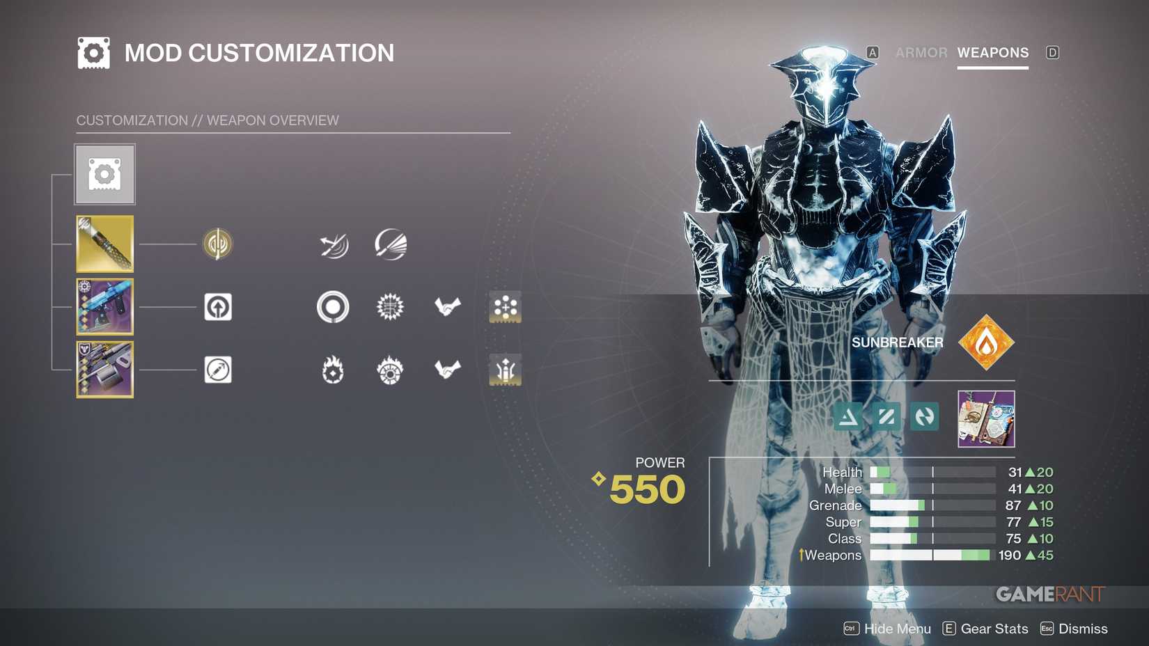 Yeartide Apex (Or Any Energy Weapon With Attrition Orbs and Chaos Reshaped)