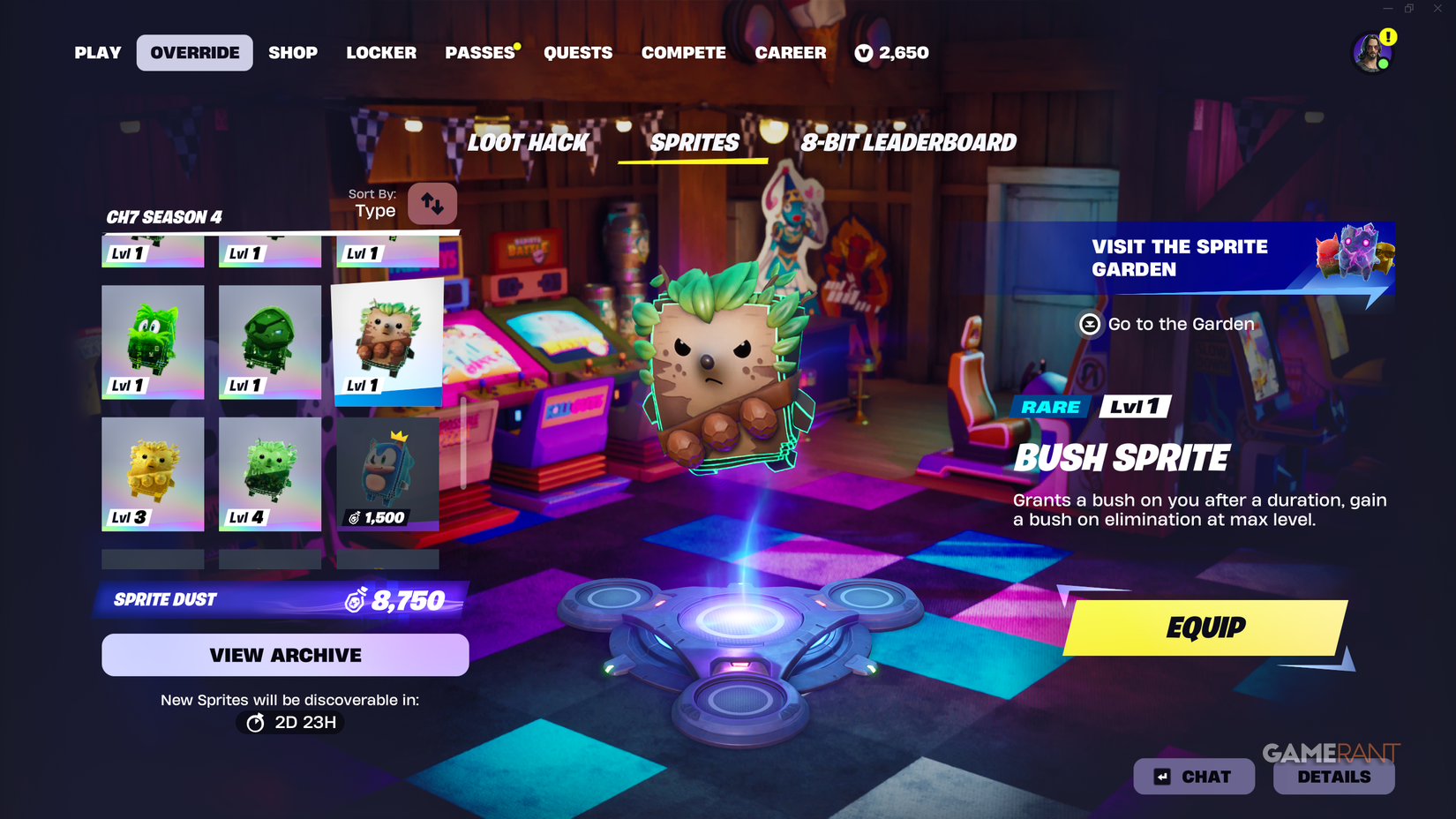 Best Sprites in Fortnite Chapter 7 Season 4