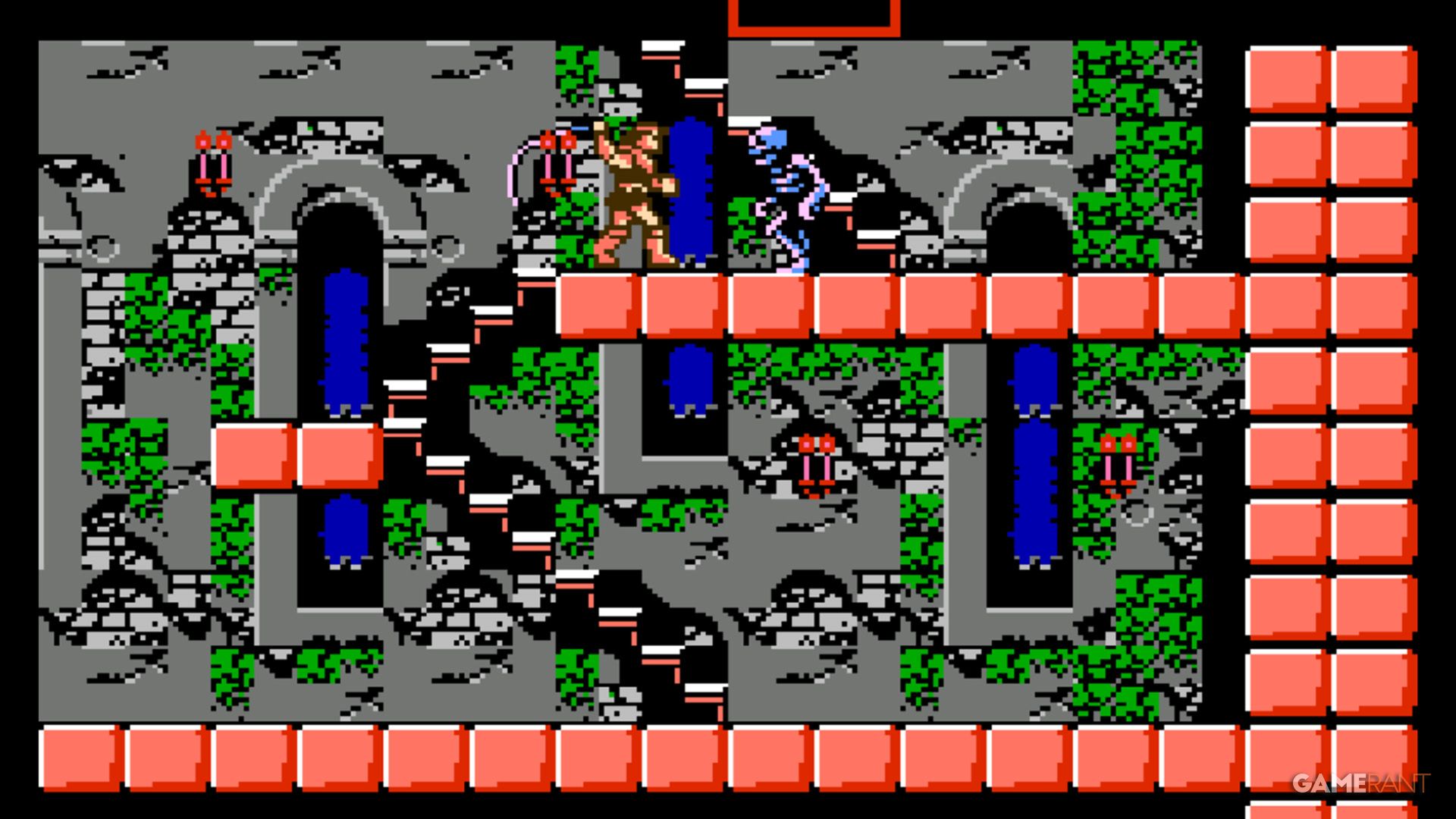 castlevania 3 dracula's castle whip attack