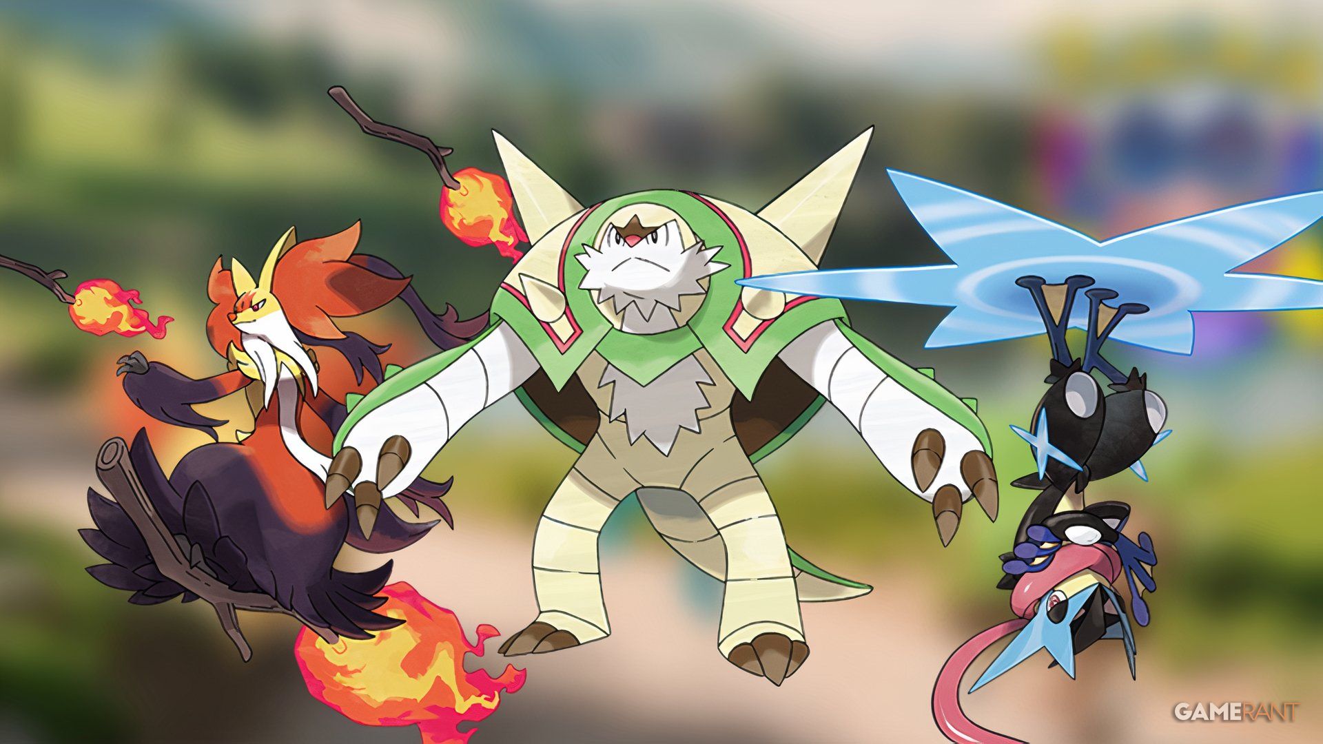 Pokemon GO: Should You Choose Mega Delphox, Greninja, or Chesnaught?