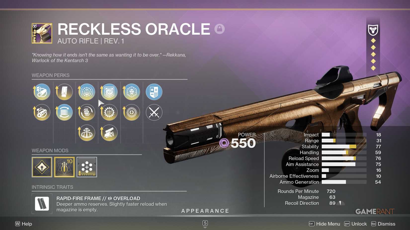 Does It Have Decent Perk Combos